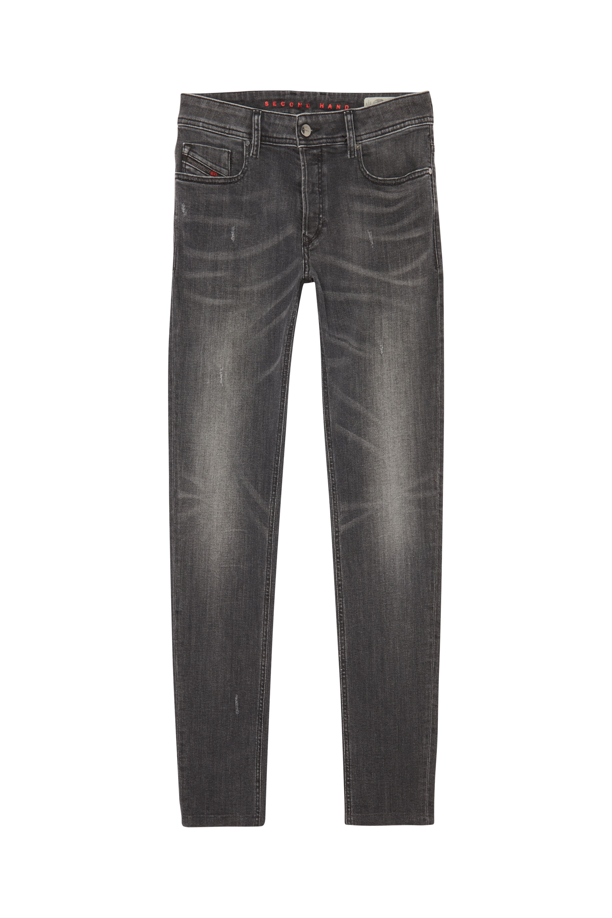 Diesel - SLEENKER, Man's Diesel Man - Jeans Black/Dark grey in Black/Dark grey - 1