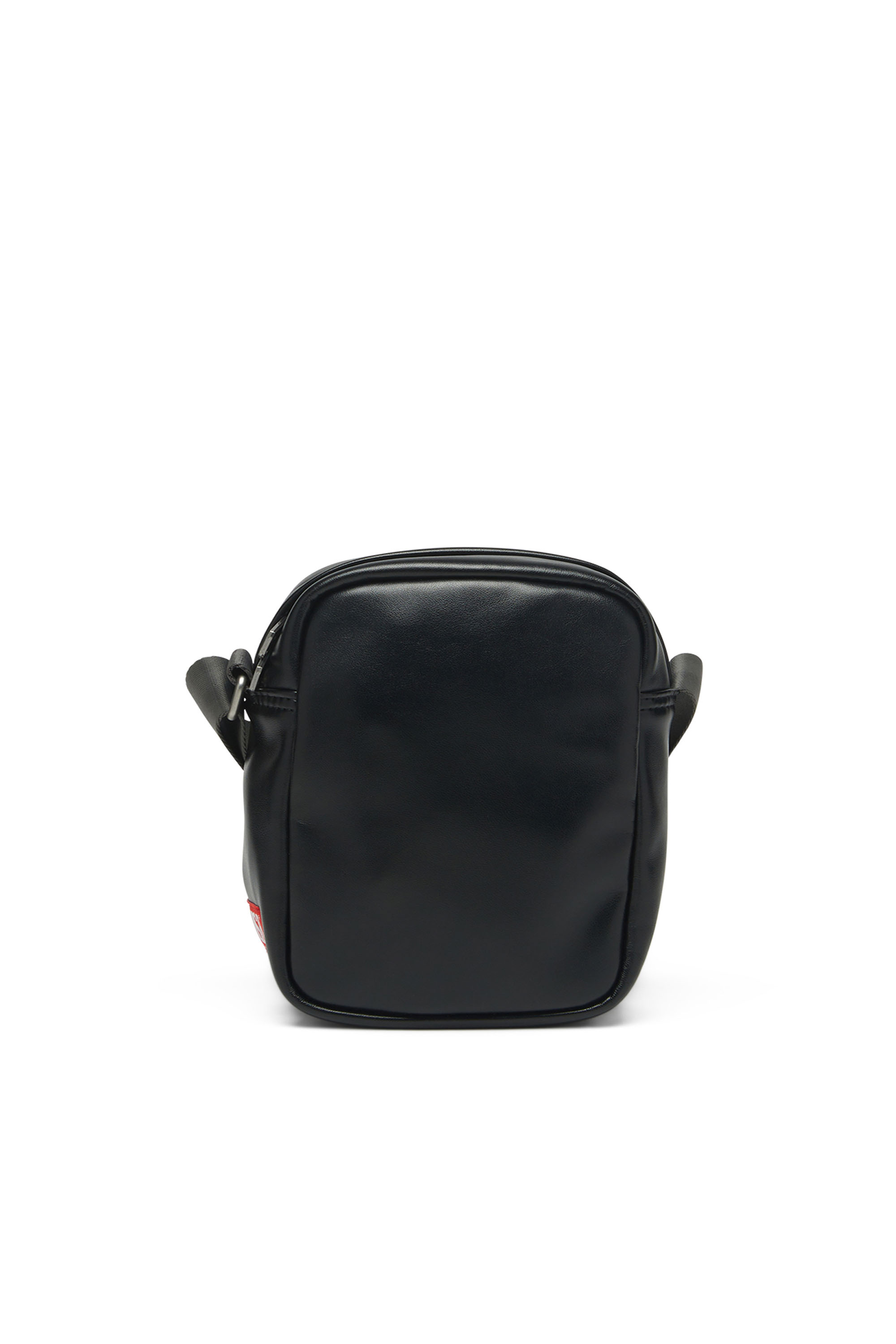 Diesel - RAVE CROSSBODY, Man's Rave Crossbody - Crossbody bag in recycled materials in Black - 1