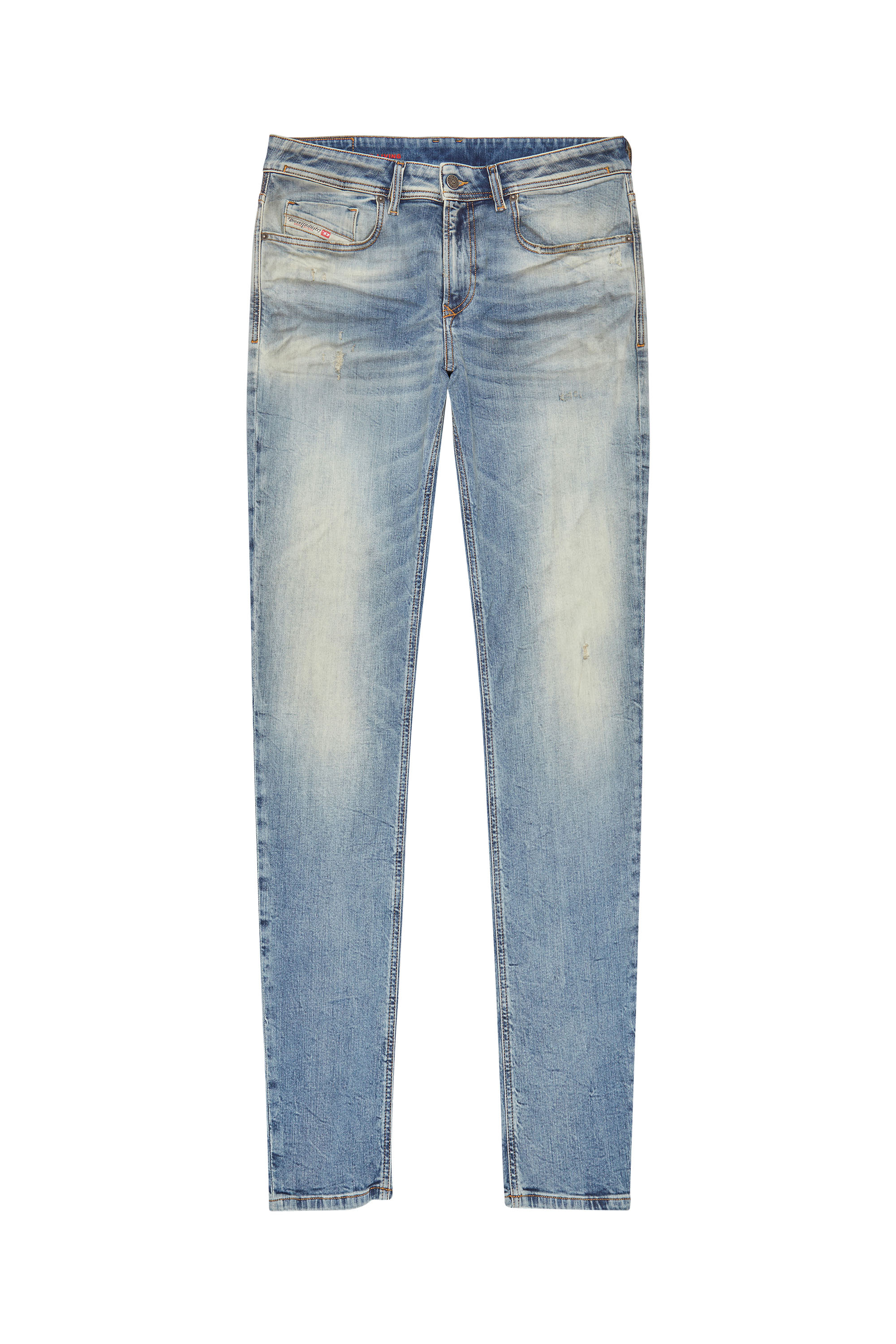 Diesel - Skinny Jeans 1979 Sleenker 068BI, Man's Skinny Jeans - 1979 Sleenker in Medium blue - 3