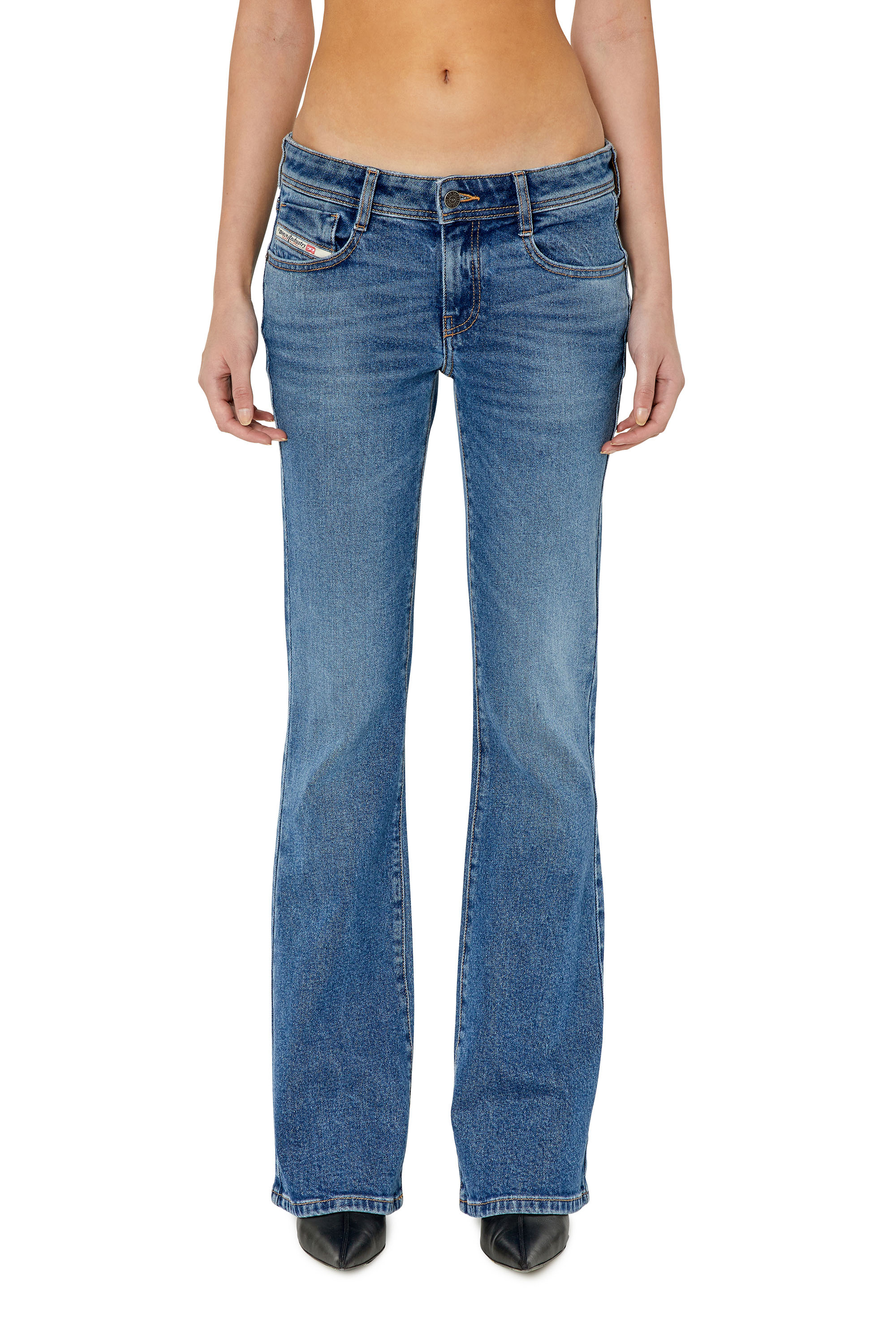 Diesel - Bootcut and Flare Jeans 1969 D-Ebbey 0NFAJ, Woman's Bootcut and Flare Jeans - 1969 D-Ebbey in Medium blue - 1