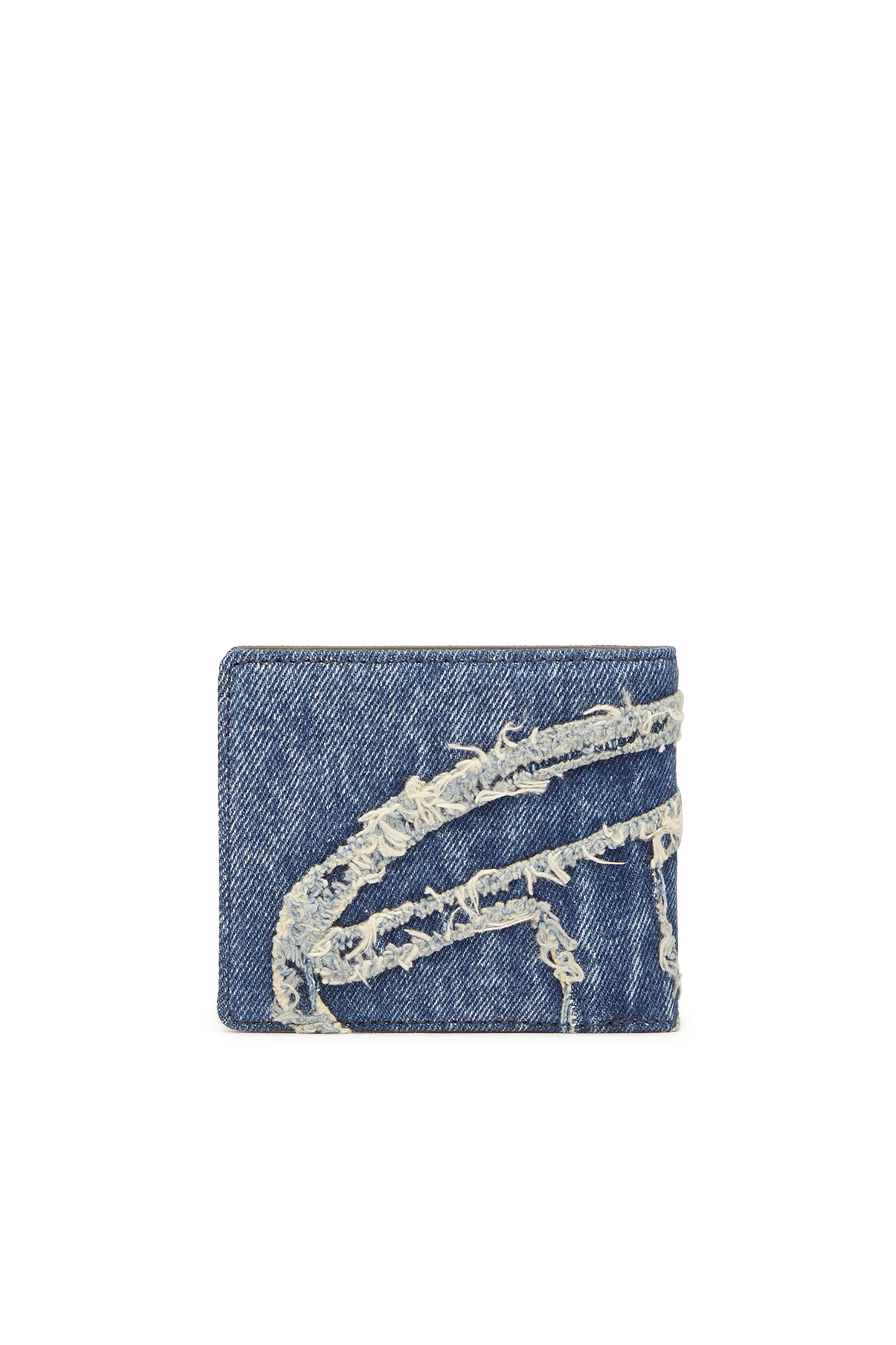 Diesel - BI-FOLD COIN S, Unisex's Bi-fold wallet in solarised denim in Blue - 2