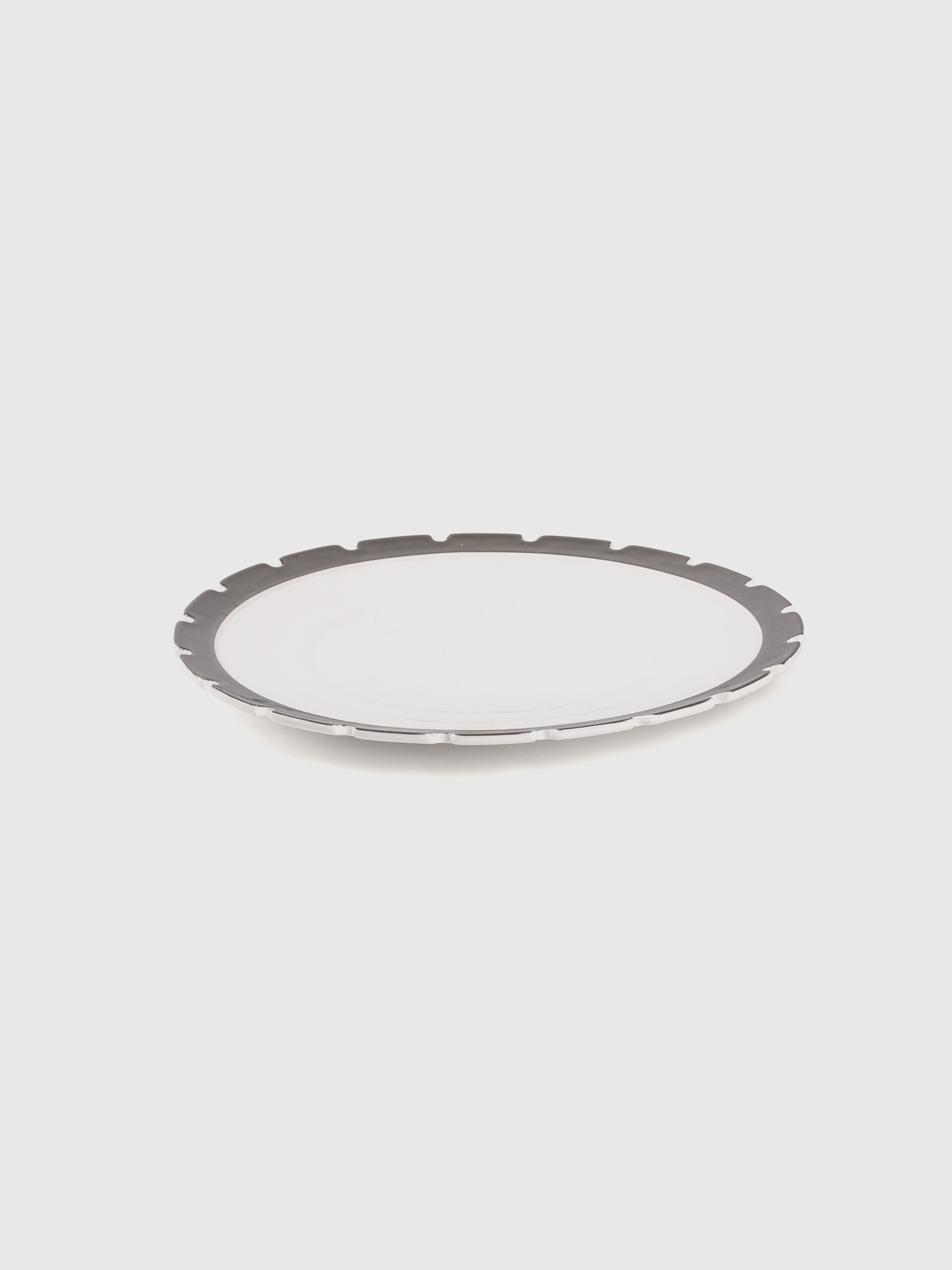 Diesel - 10993SIL MACHINE, Unisex's Porcelain dinner plate in White - 2