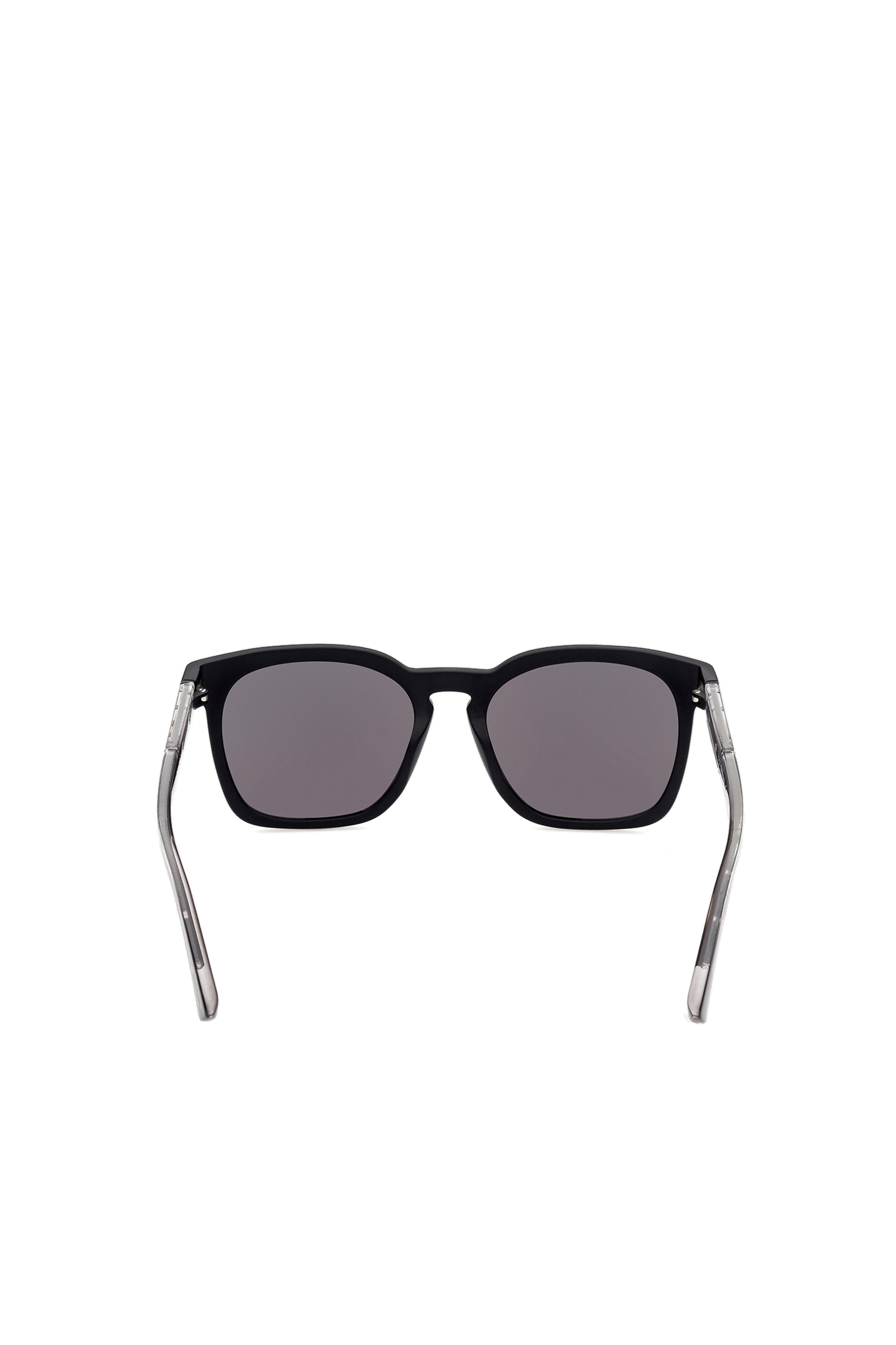 Diesel - DL0342, Unisex's Sunglasses with squared proportions frame in Black/Grey - 4