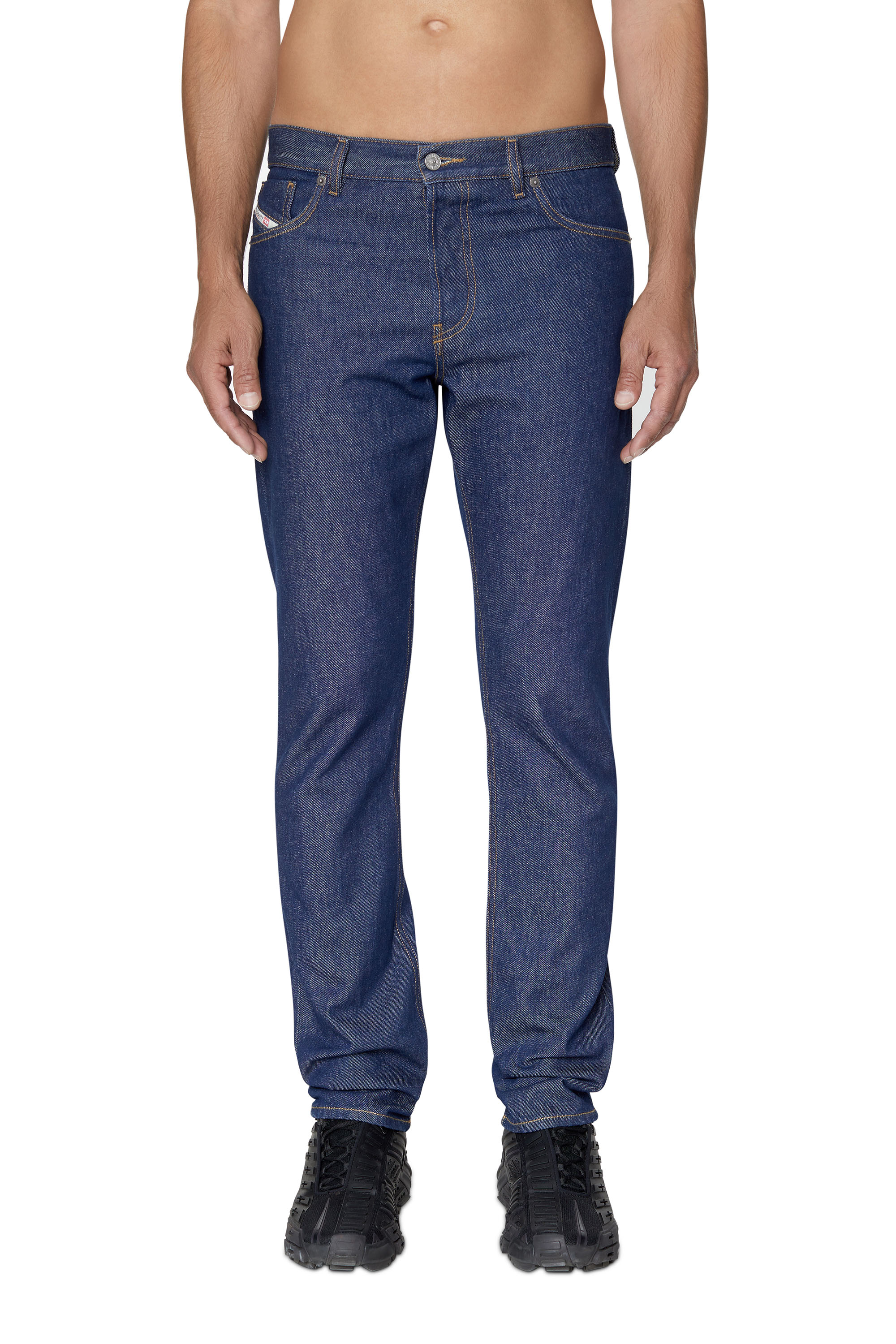 Diesel - Straight Jeans 1995 D-Sark Z9B85, Man's Straight Jeans - 1995 D-Sark in Dark Blue - 1