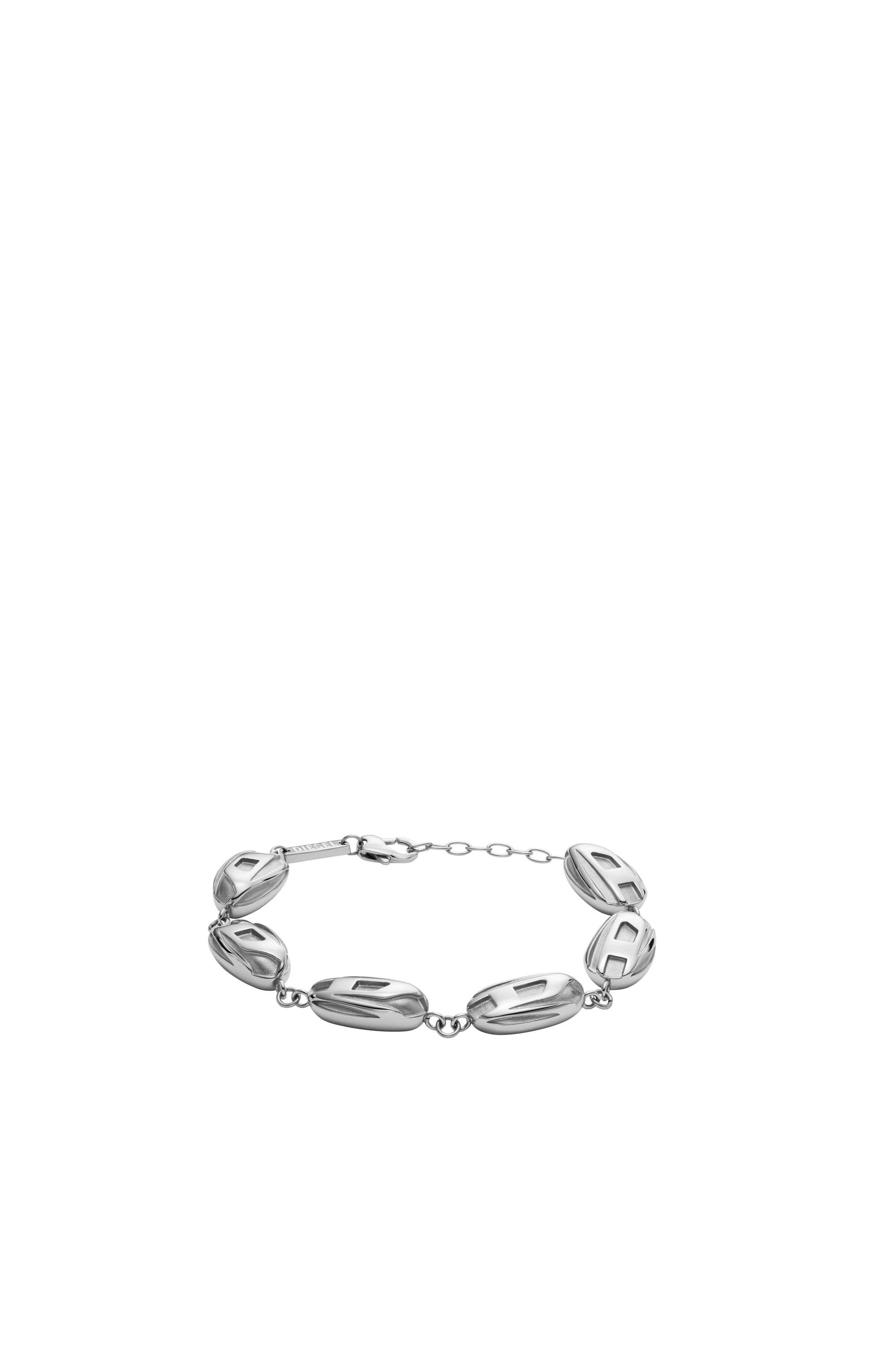 Diesel - DX1482, Unisex's Stainless steel chain bracelet in Silver - 1
