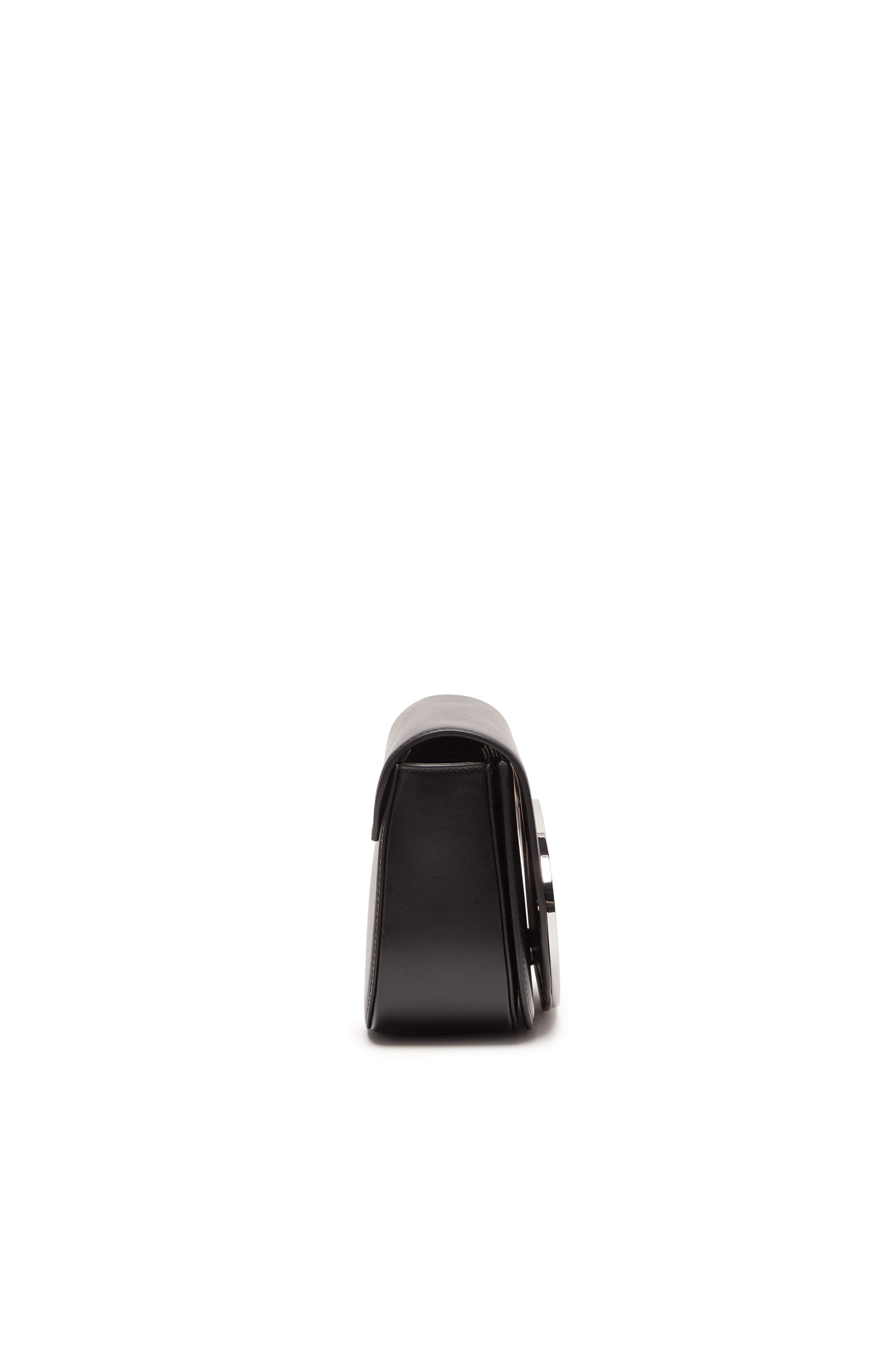 Diesel - 1DR M, Woman's 1DR M-Iconic medium shoulder bag in leather in Black - 3