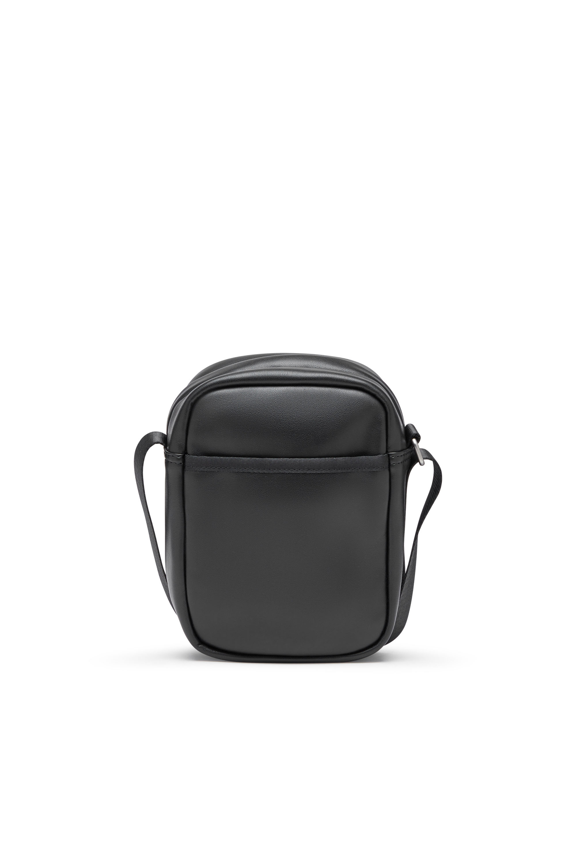 Diesel - RAVE CROSSBODY, Man's Rave Crossbody - Crossbody bag in recycled materials in Black - 2