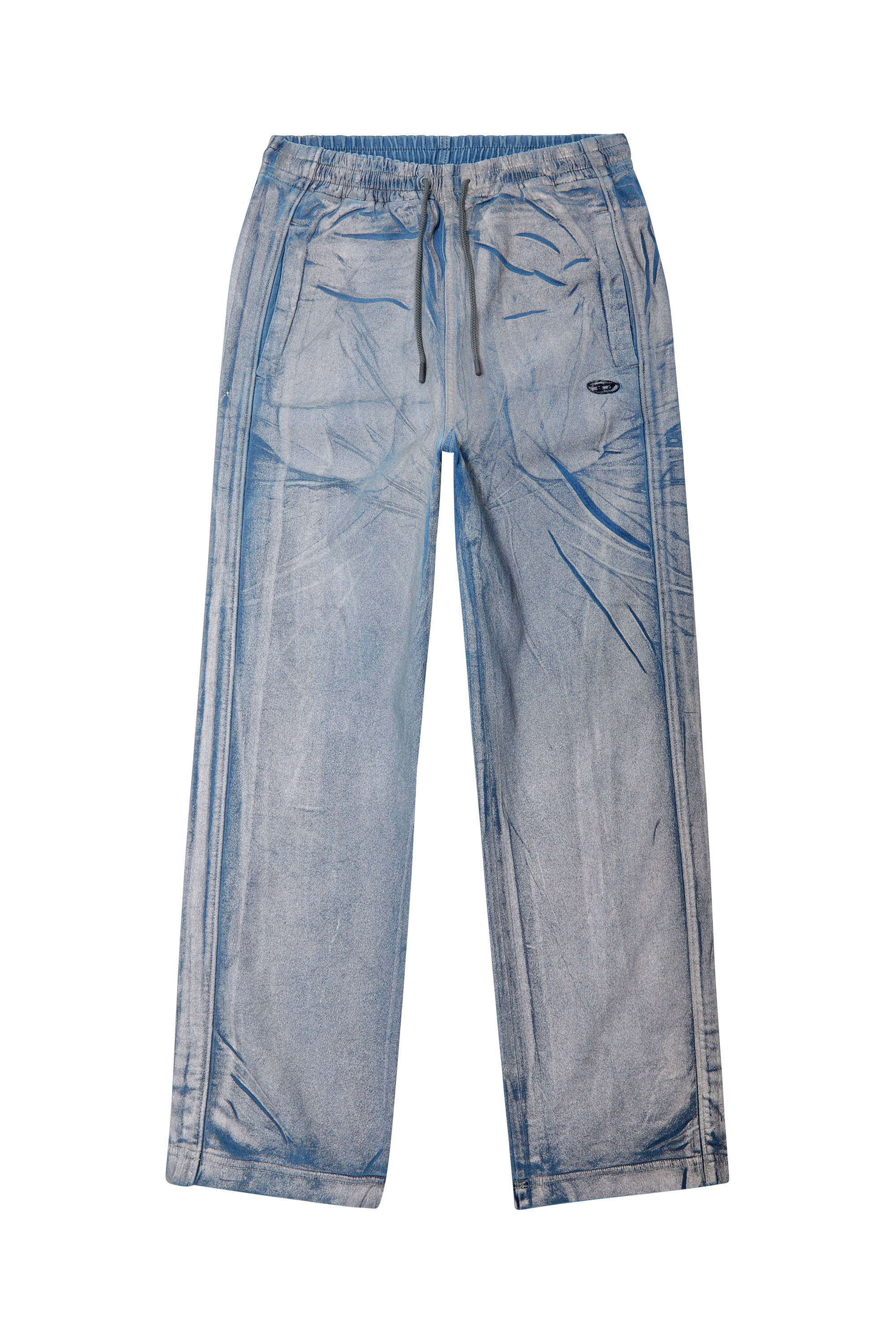 Diesel - Unisex's Relaxed D-Martyans Track Denim 068KN, Light Blue - 3