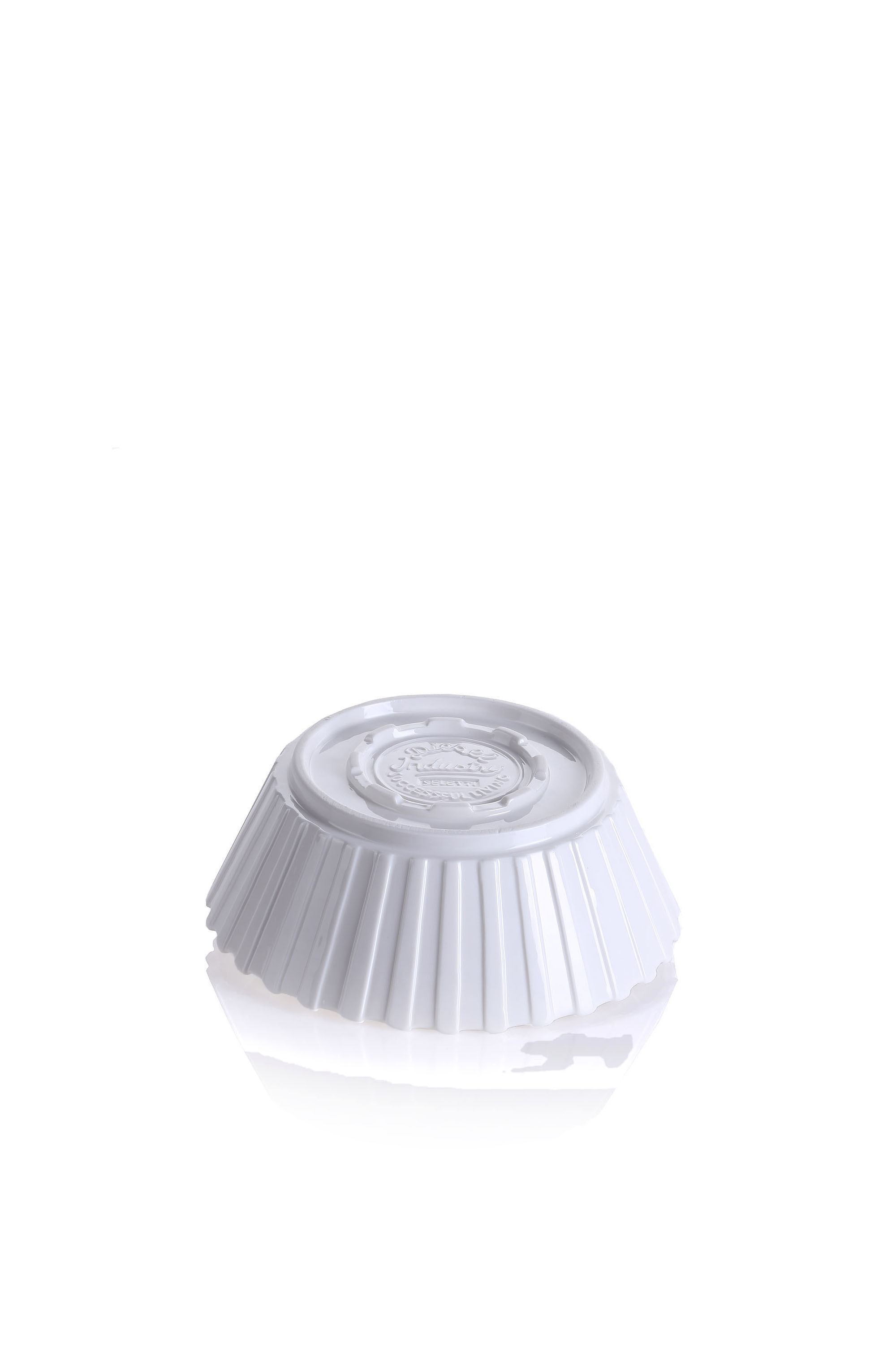 Diesel - 10981 MACHINE COLLEC, Unisex's Porcelain salad bowl, ø cm 22 / 8.7" in White - 2
