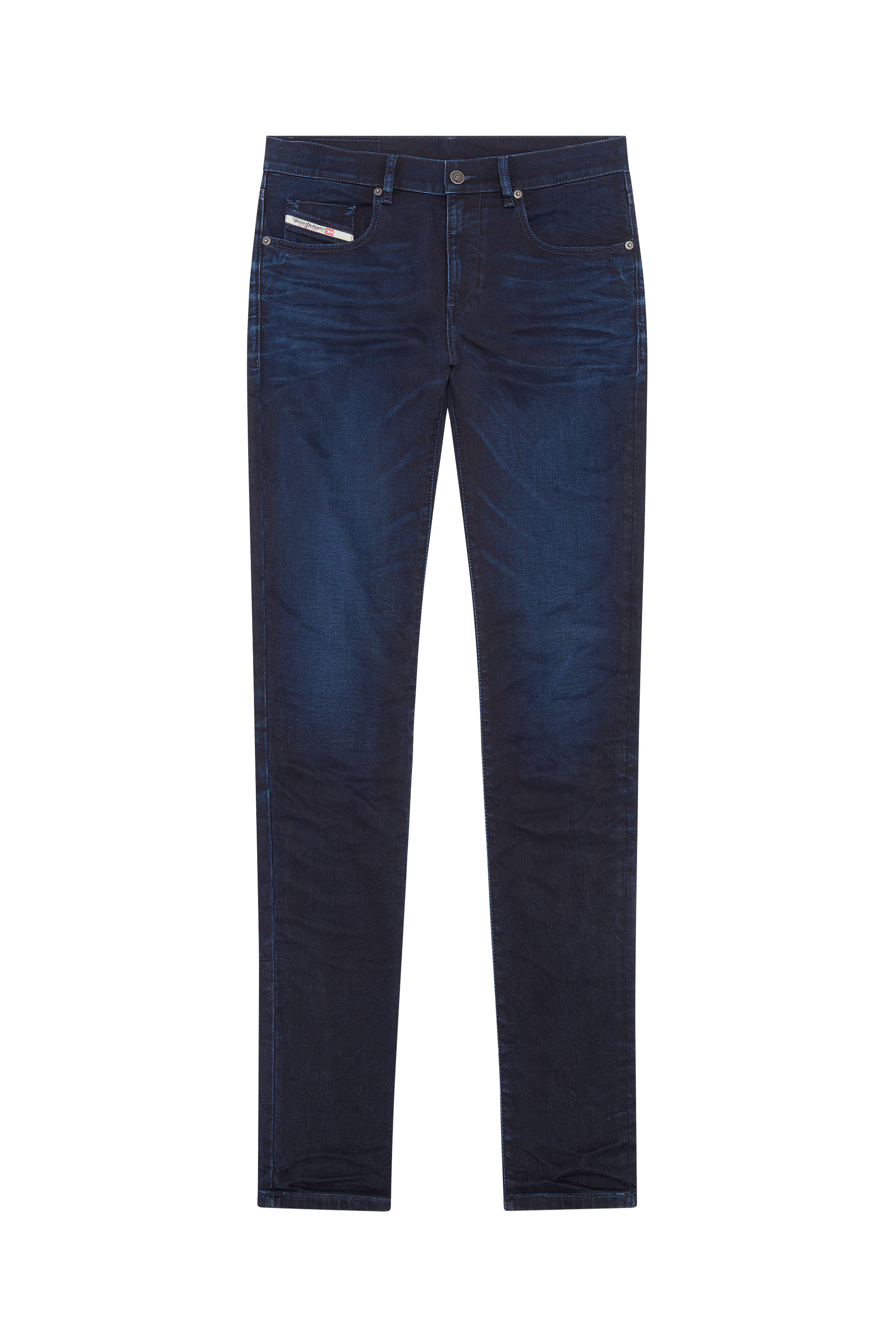 Diesel - Man's Slim 2060 D-Strukt Joggjeans® 068CU, Dark Blue - 3