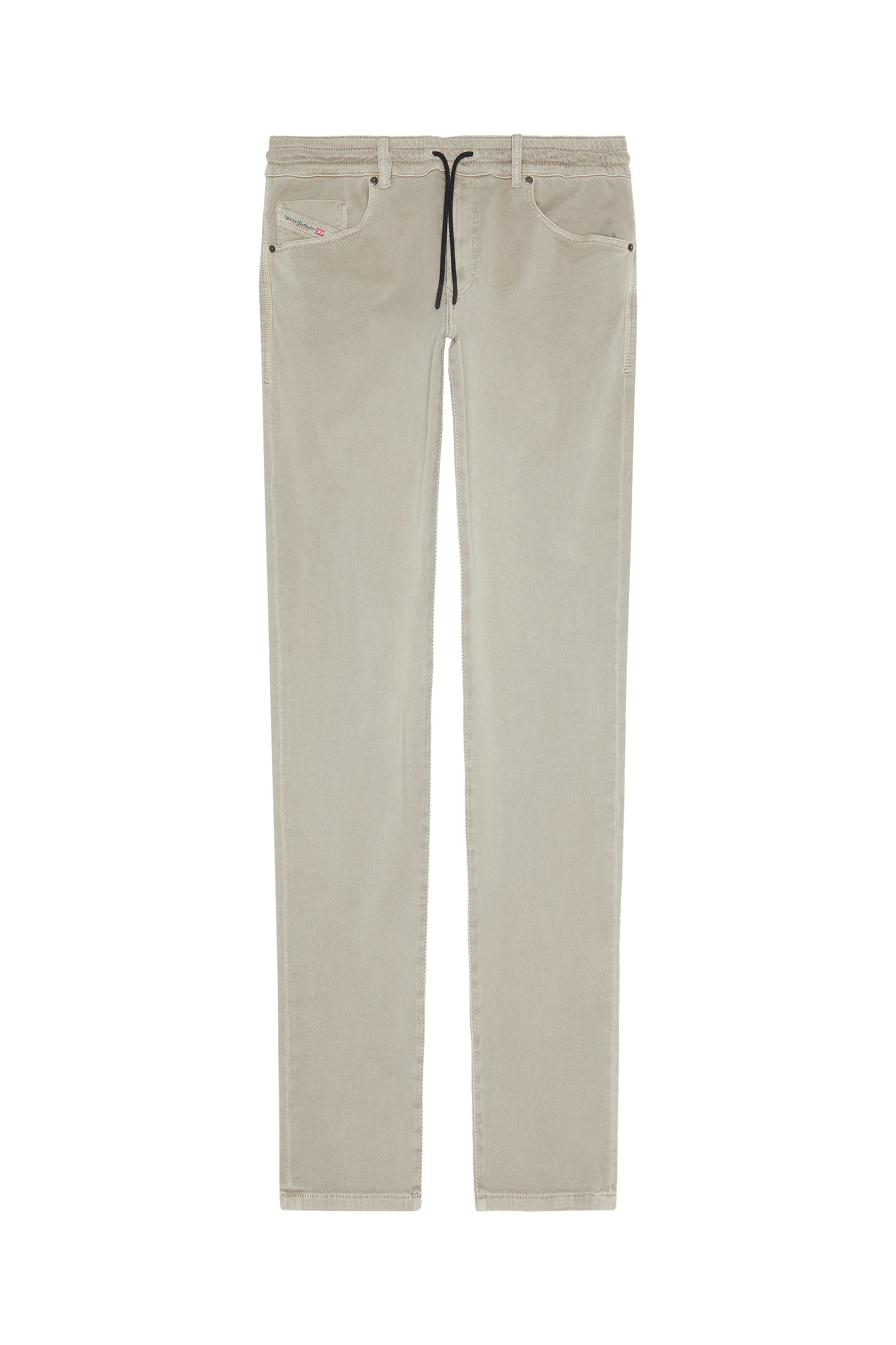 Diesel - Tapered 2030 D-Krooley Joggjeans® 068DY, Man's Tapered 2030 D-Krooley Joggjeans® in Grey - 3