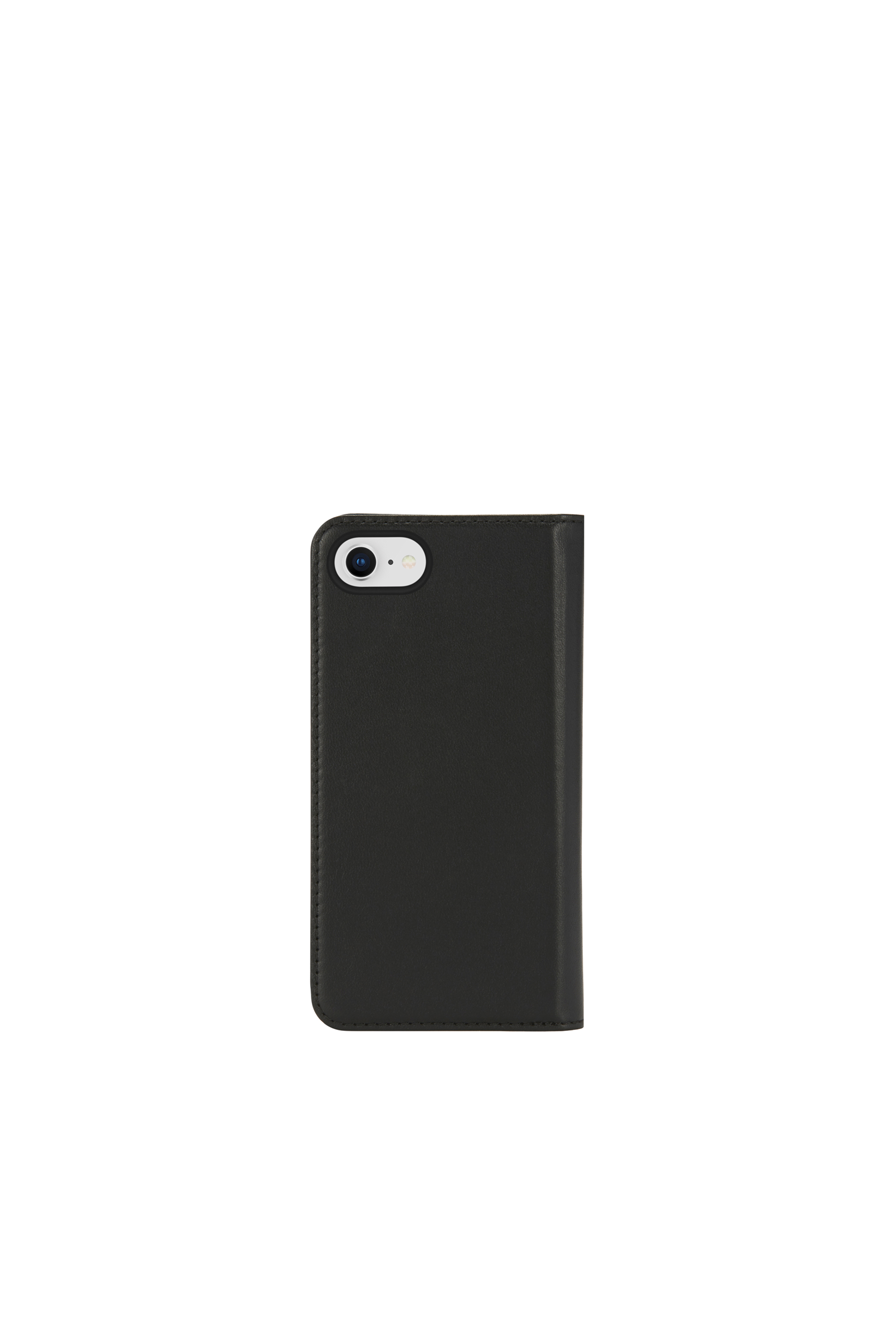 Diesel - SLIM LEATHER FOLIO IPHONE 8/7, Unisex's Slim leather folio with logo,  iPhone 8/7 in Black - 2