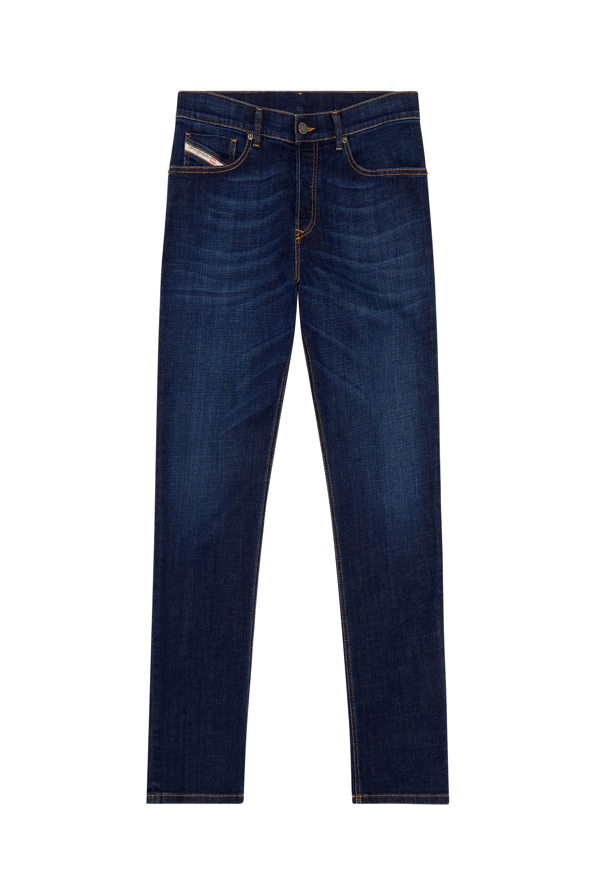 Diesel - Man's Regular Jeans 2023 D-Finitive 09F89, Dark Blue - 3
