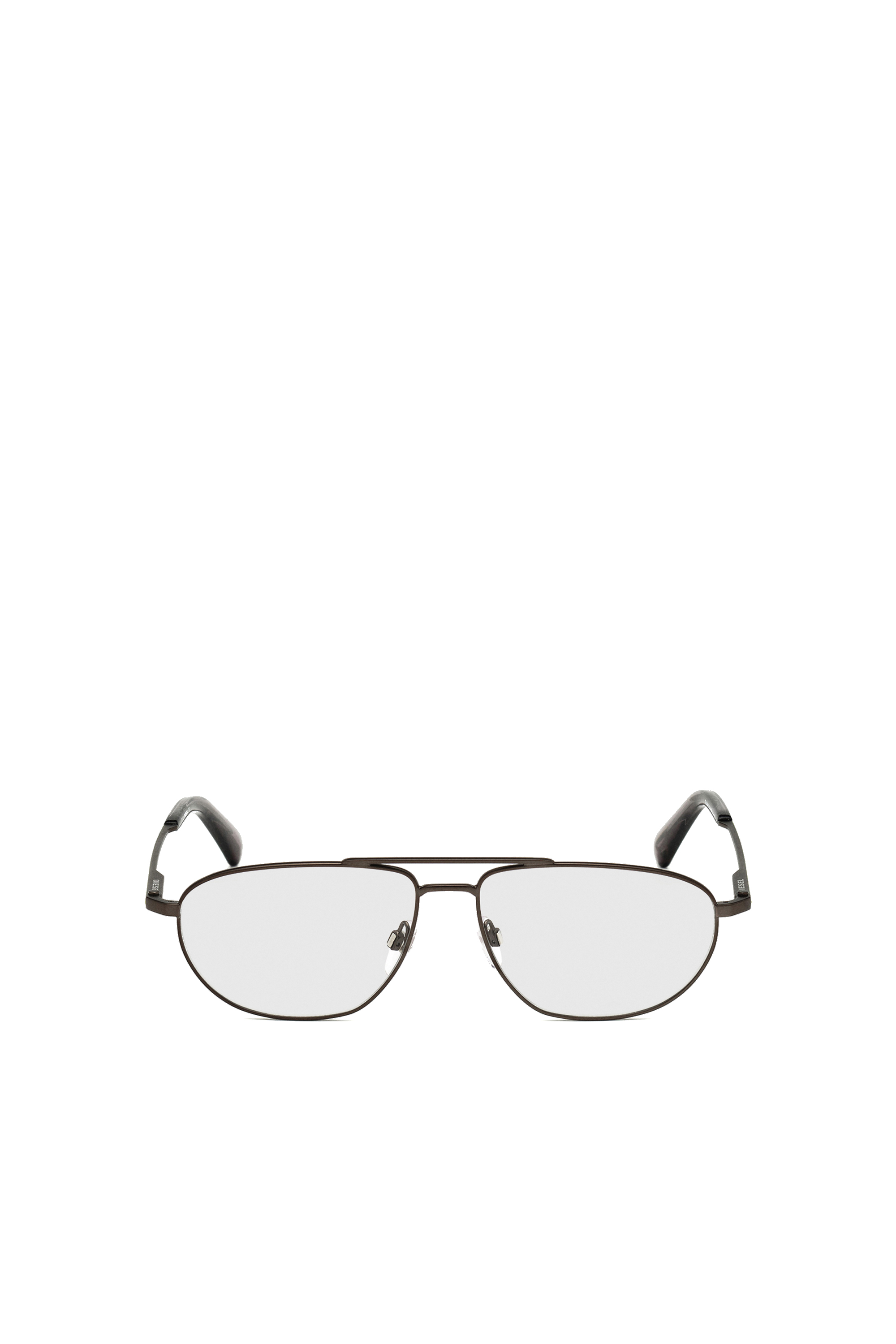 Diesel - DL5359, Man's Metal navigator Eyeglasses in Black - 1