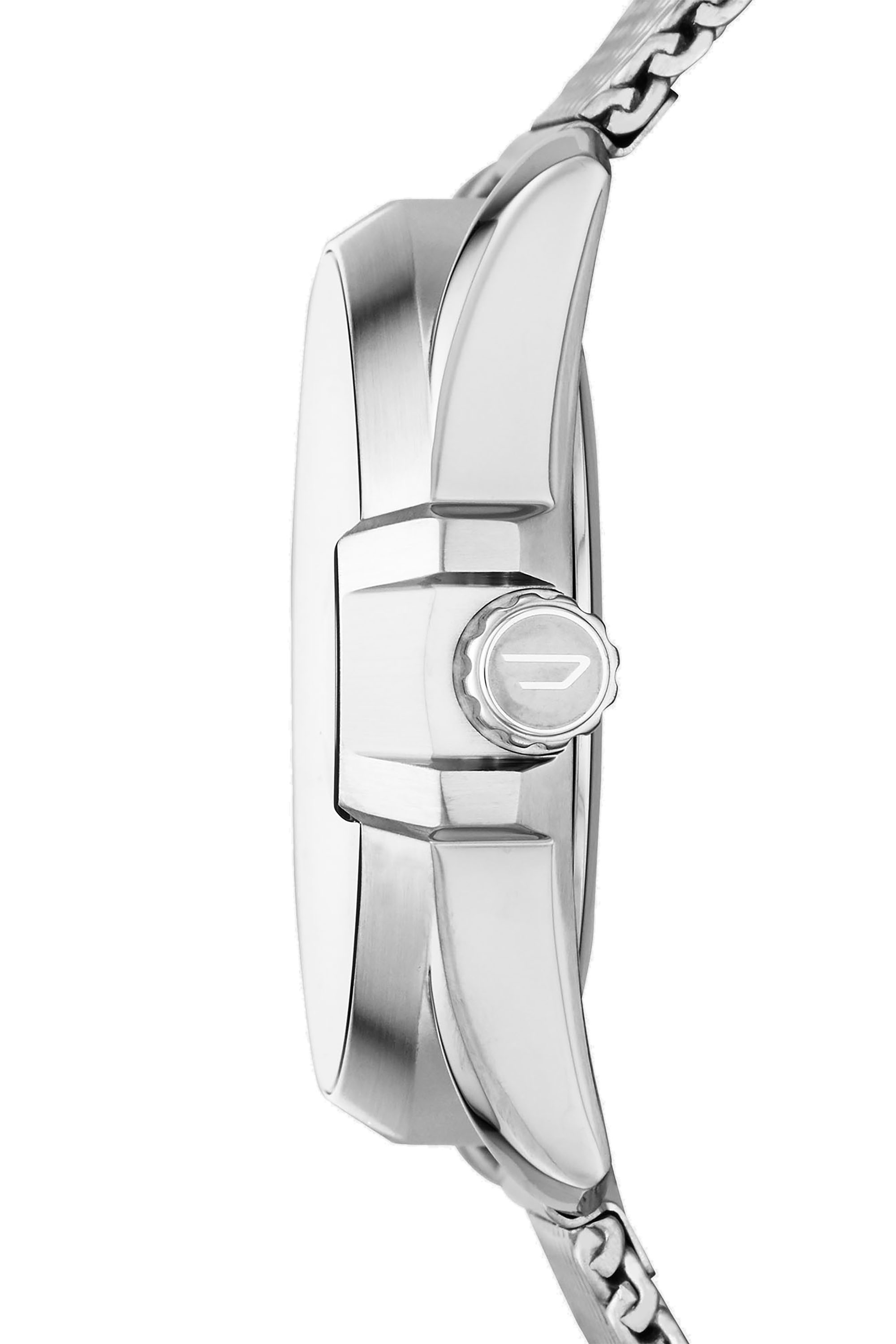 Diesel - DZ1897, Man's MS9 three-hand stainless steel watch in Silver - 3