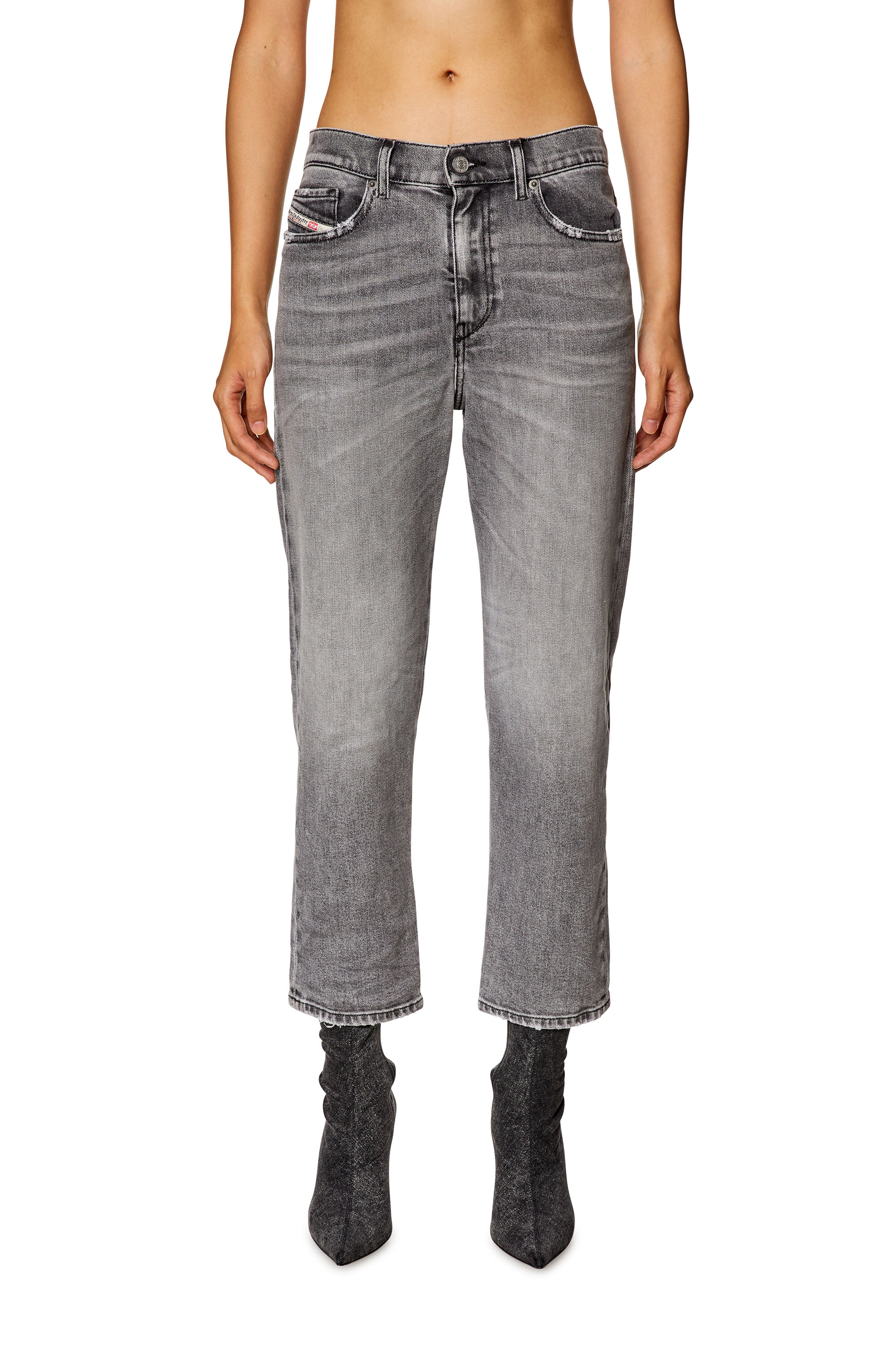 Diesel - Woman's Regular Jeans 2016 D-Air 09H47, Grey - 1