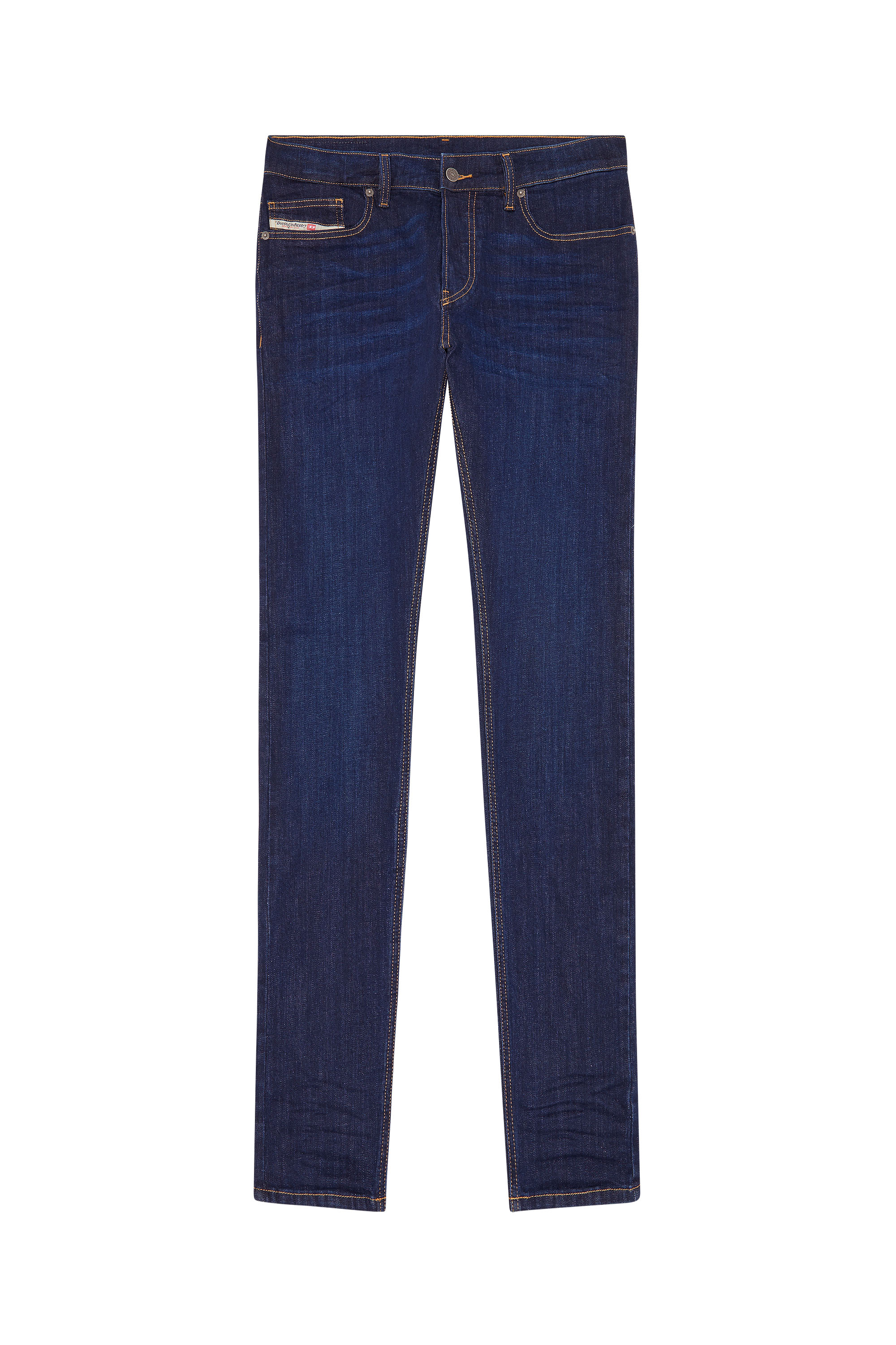 Diesel - Slim Jeans D-Luster 0IHAQ, Man's Slim Jeans - D-Luster in Dark Blue - 3