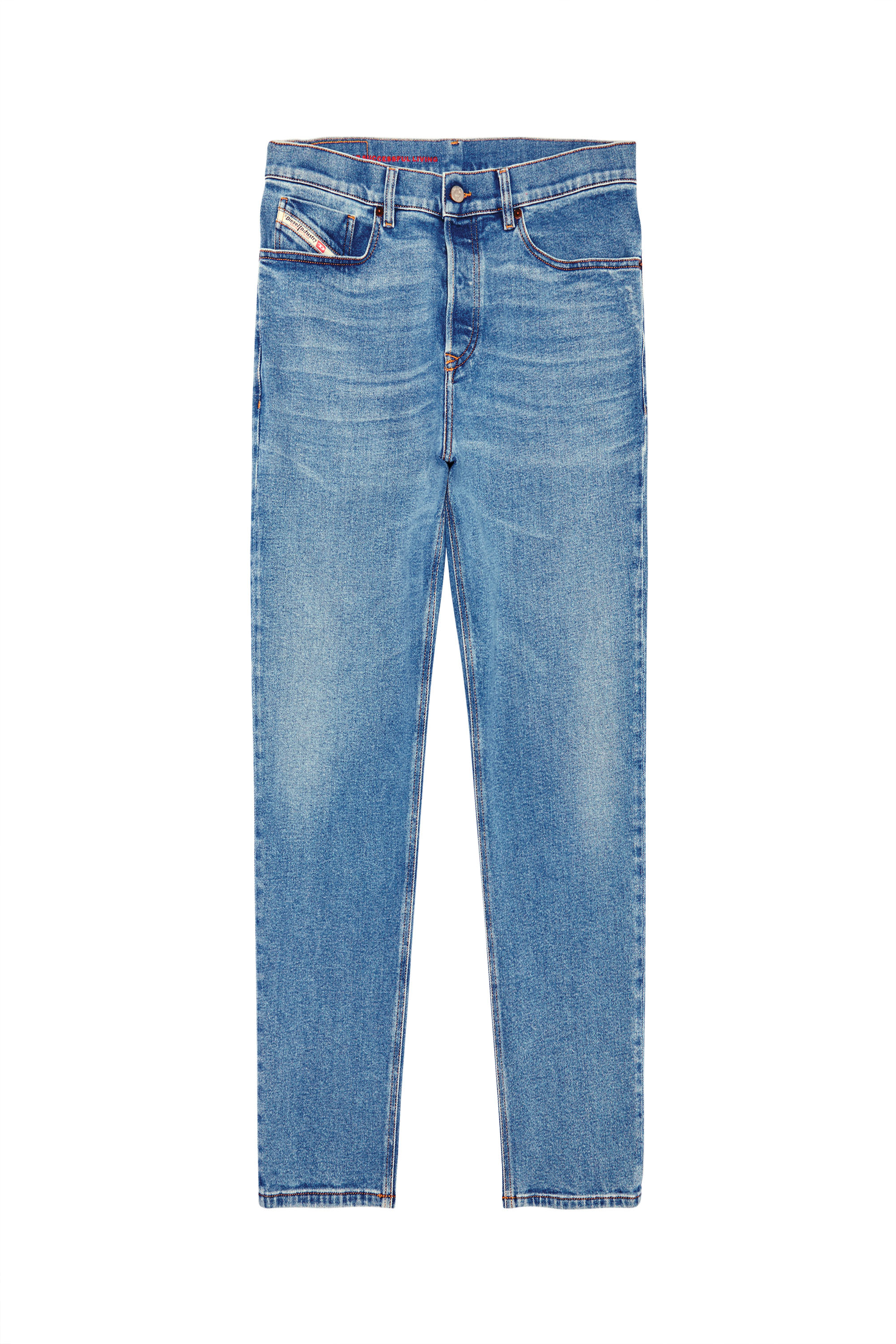 Diesel - Man's Tapered Jeans 2005 D-Fining 09B92, Light Blue - 3