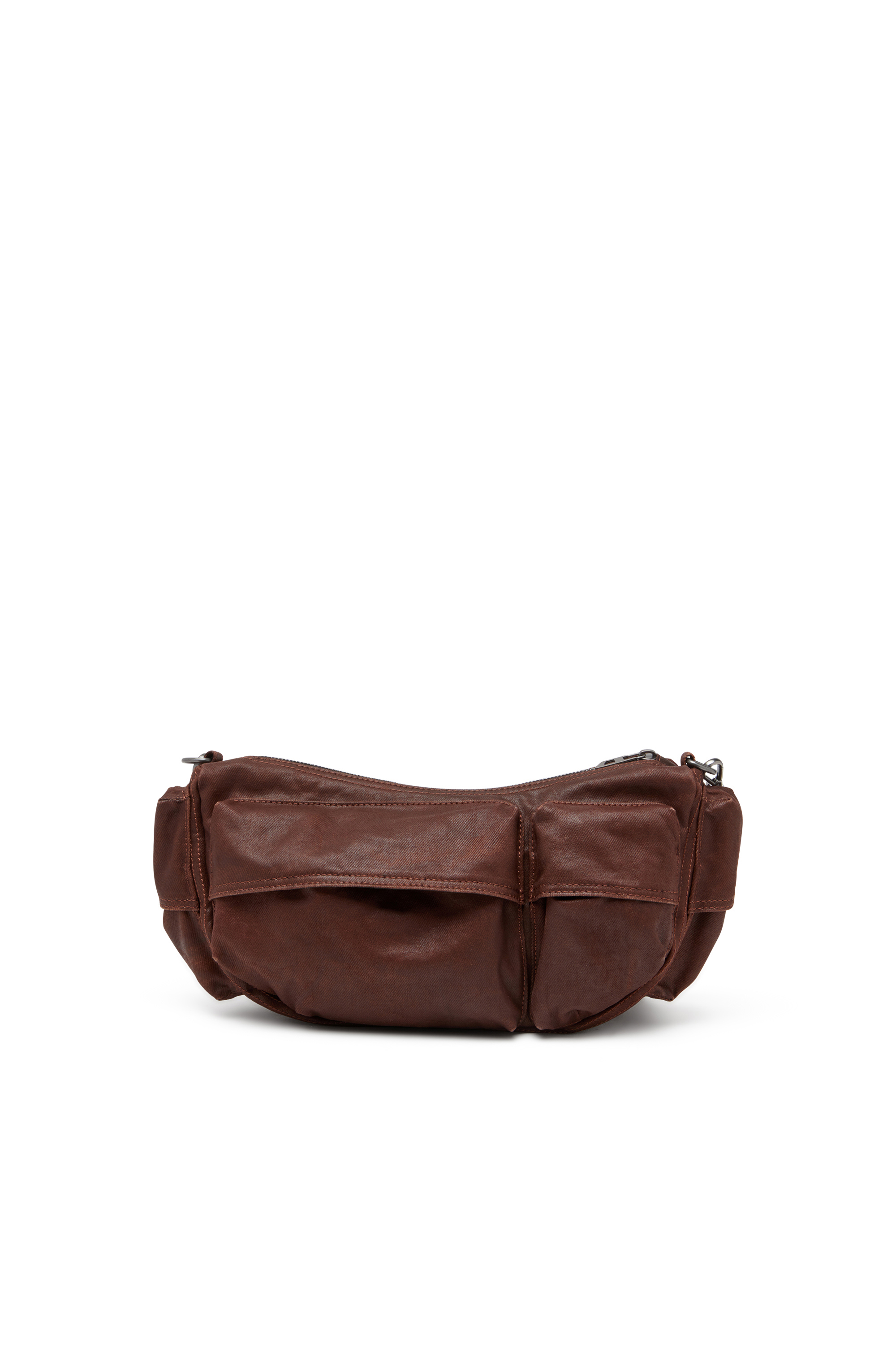 MULTI-PKTS SHOULDER BAG X, Brown