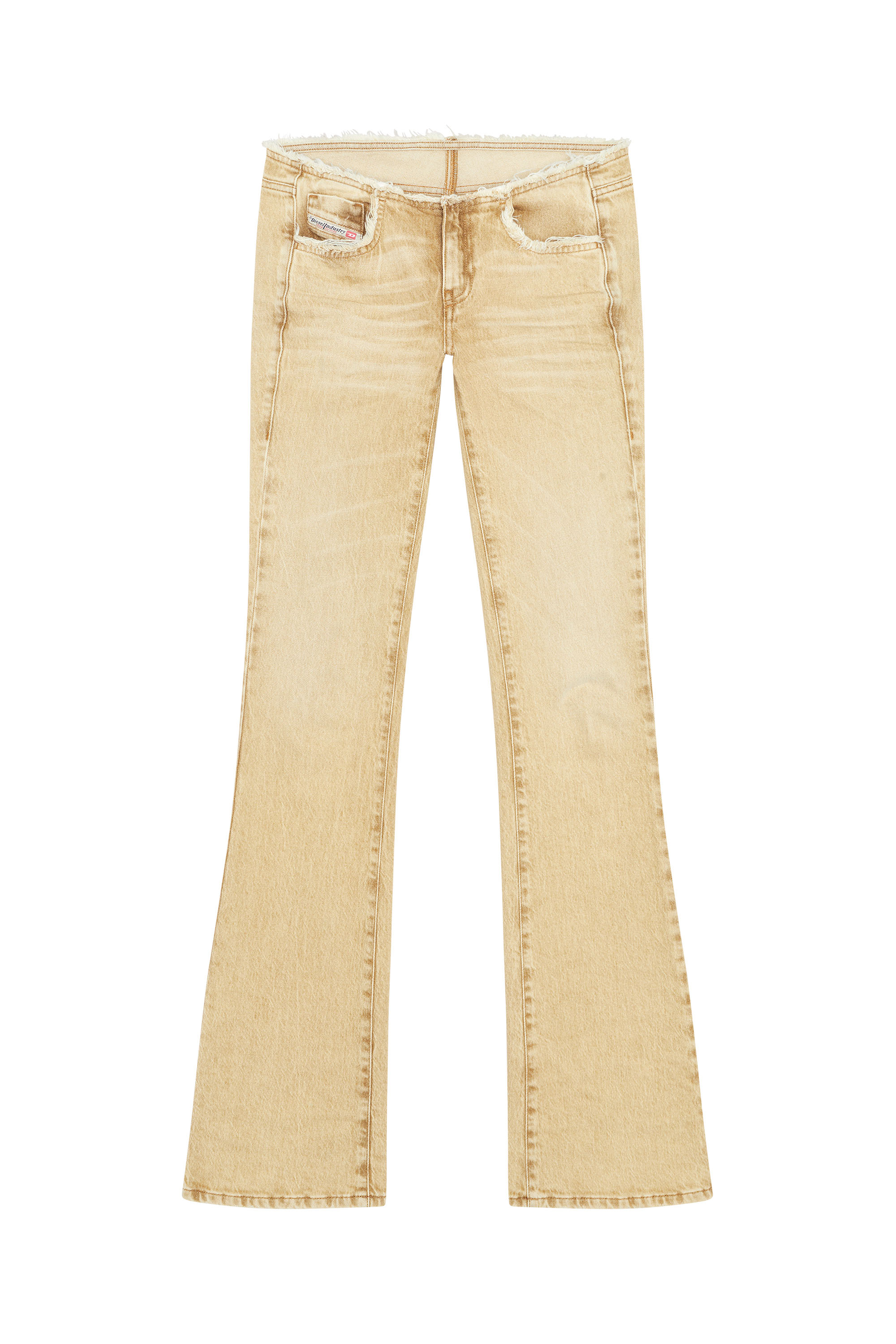 Diesel - Woman's Bootcut and Flare Jeans 1969 D-Ebbey 09G94, Light Brown - 3
