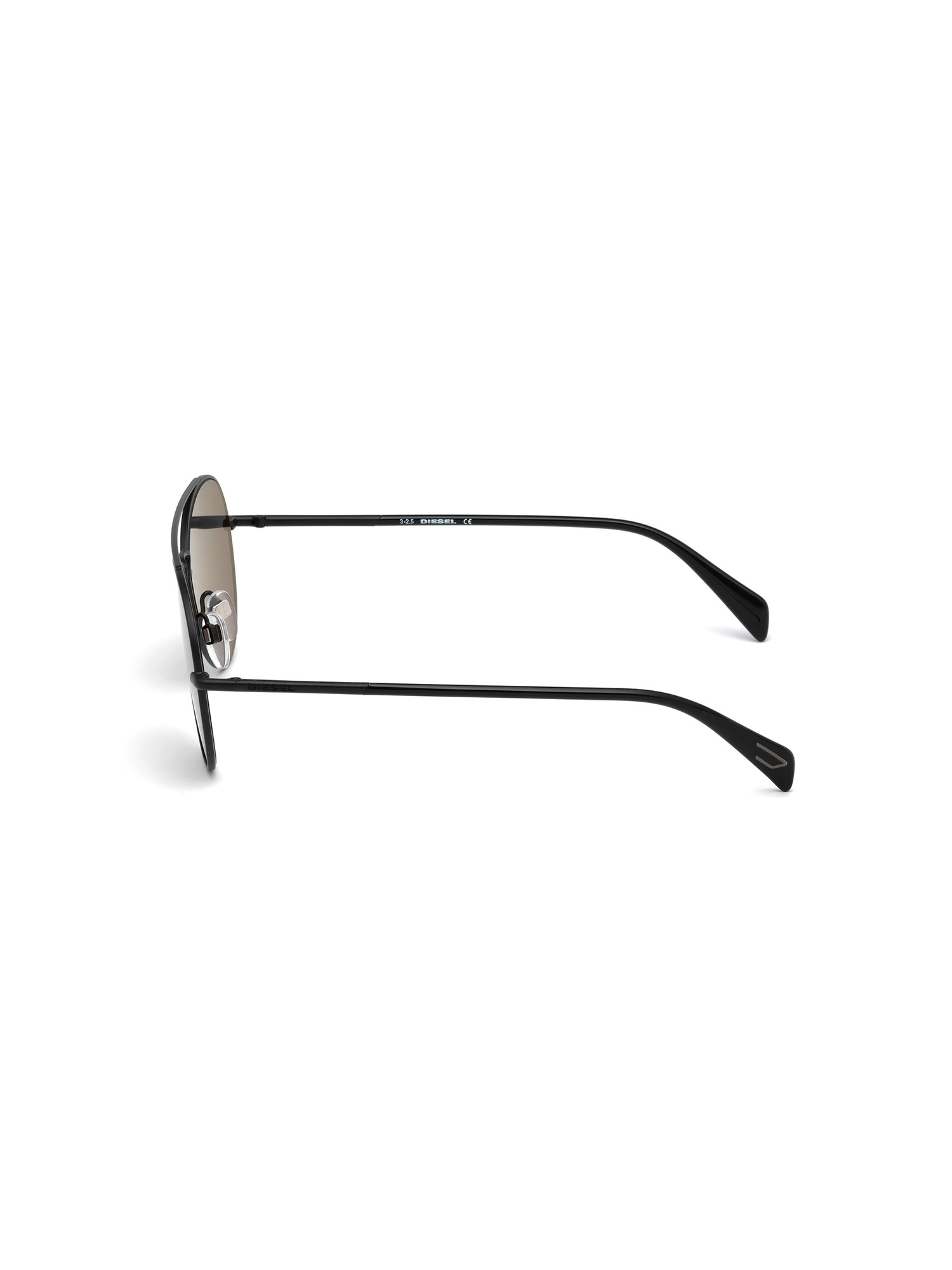 Diesel - DM0193, Unisex's Military-inspired eyewear in Black - 4
