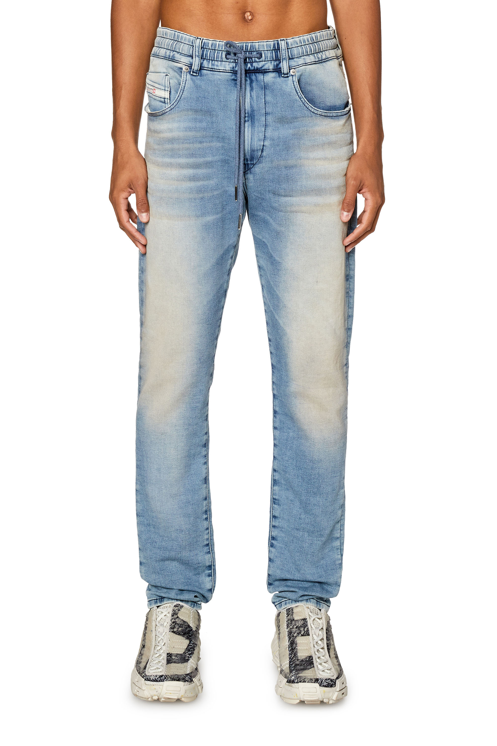 Diesel - Man's Slim 2060 D-Strukt Joggjeans® 068FK, Light Blue - 1