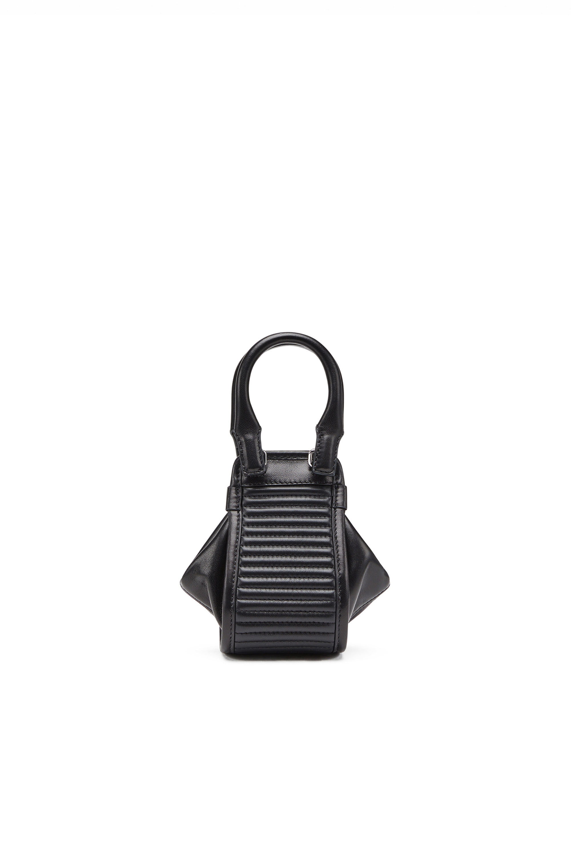 Diesel - D-VINA-RR XXS, Woman's D-Vina-RR XXXS - Mini bag in quilted leather in Black - 2