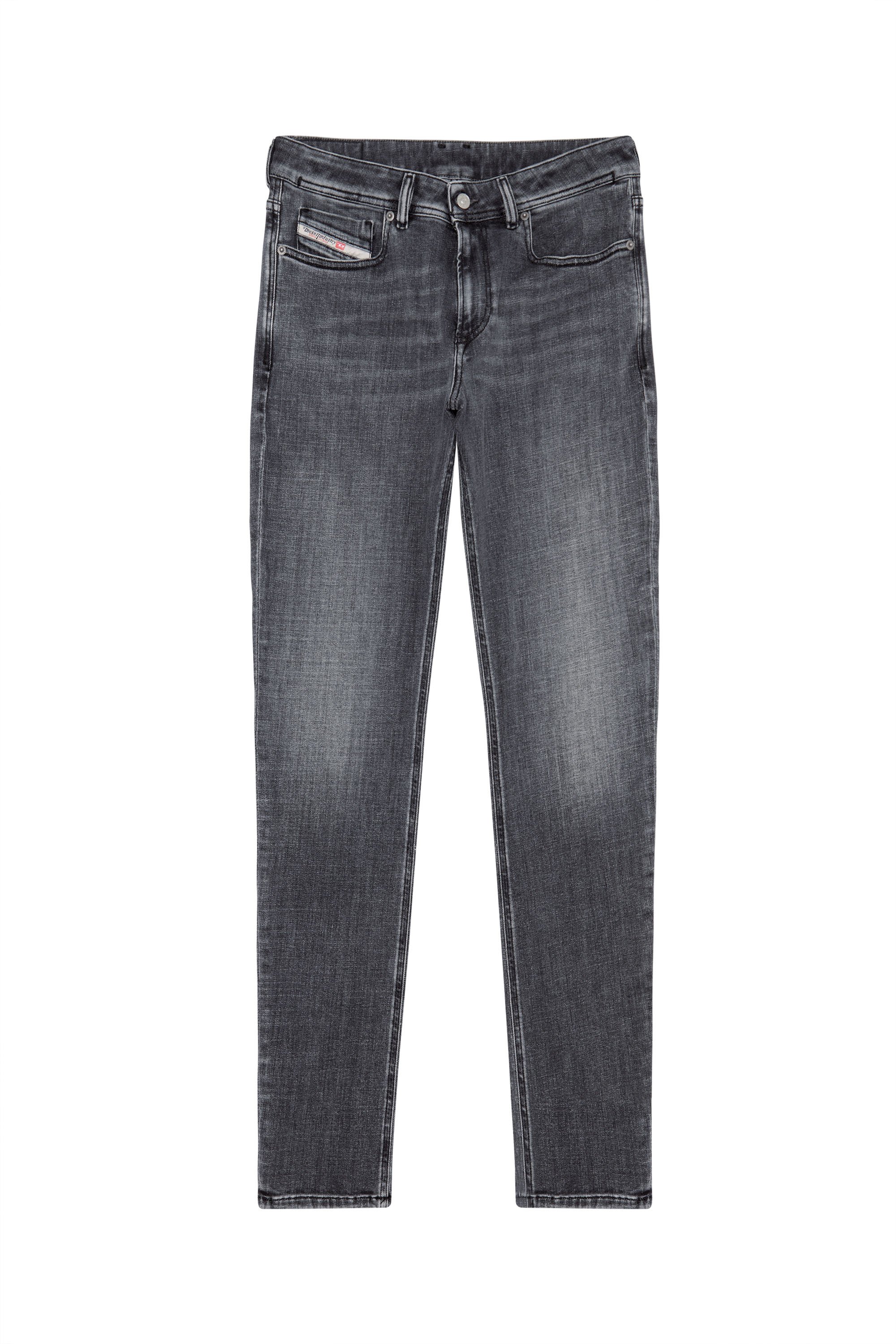 Diesel - Man's Skinny Jeans 1979 Sleenker 09B97, Black/Dark grey - 3