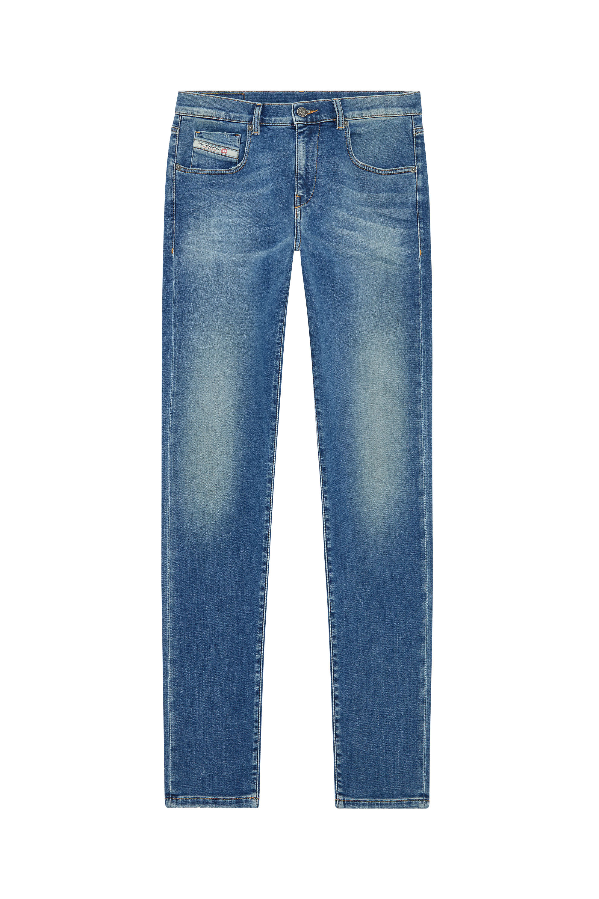Diesel - Man's Slim 2060 D-Strukt Joggjeans® 068CX, Medium blue - 3