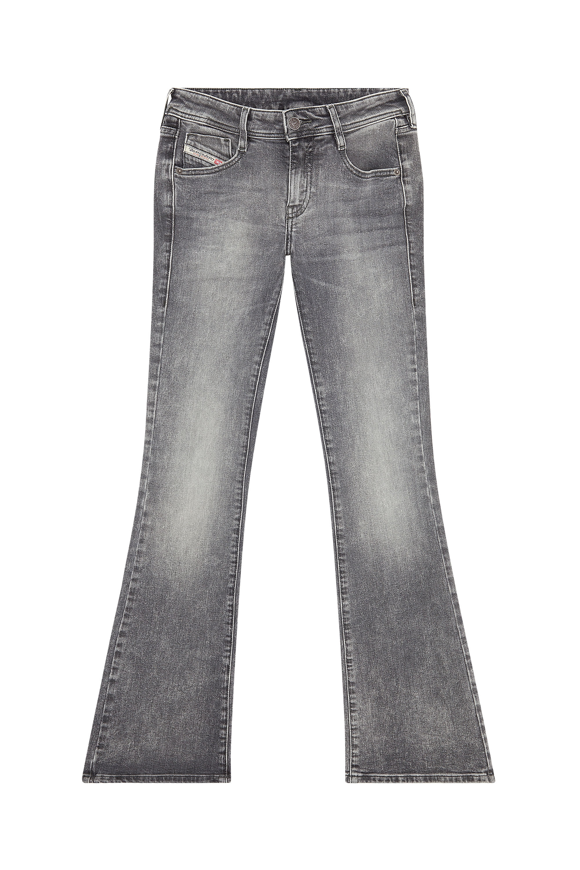 Diesel - Bootcut and Flare Jeans 1969 D-Ebbey 0ENAQ, Woman's Bootcut and Flare Jeans - 1969 D-Ebbey in Grey - 3