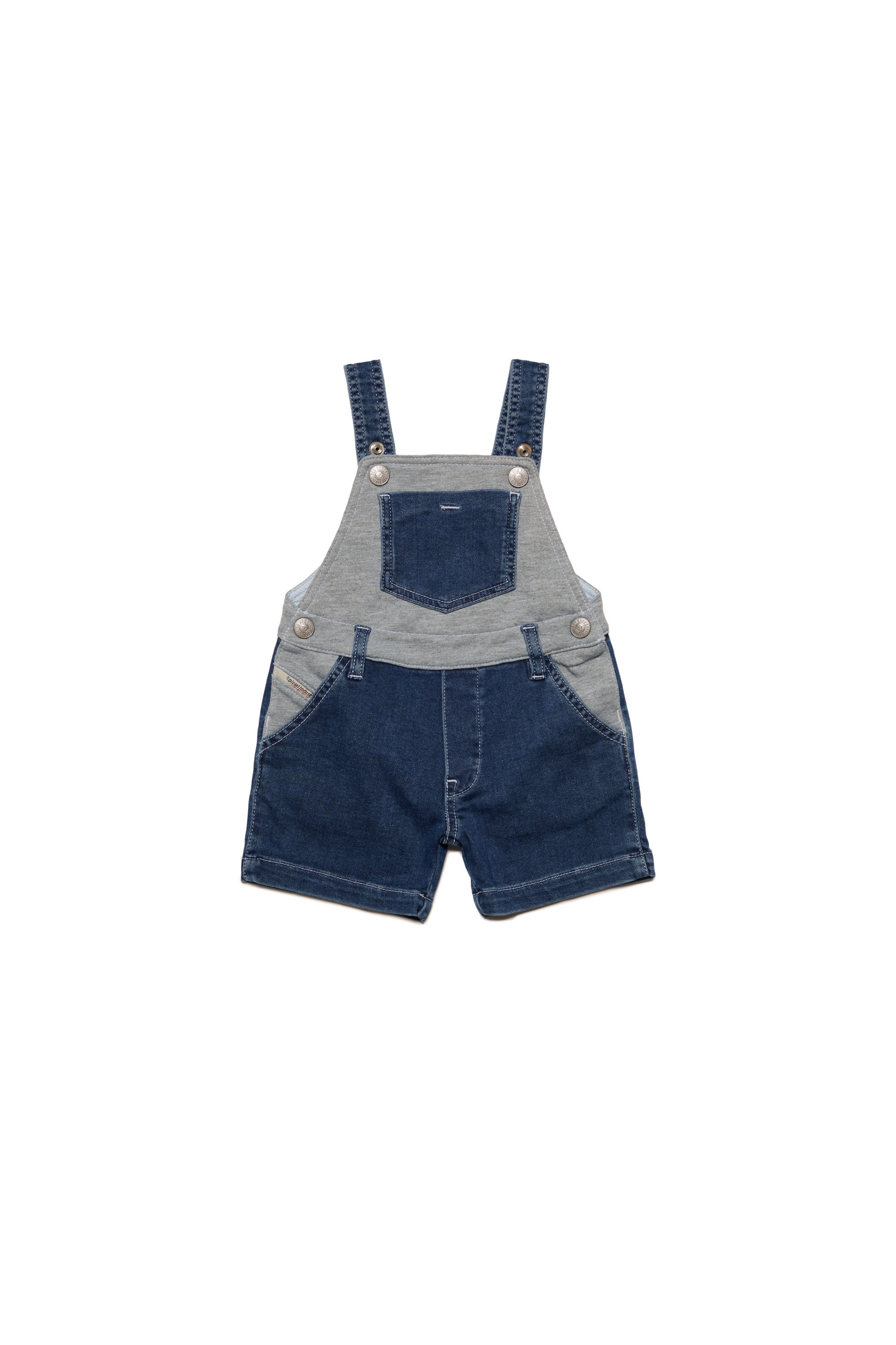 Diesel - JABBAB JJJ, Unisex's JoggJeans jumpsuit with contrast details in Dark Blue - 1