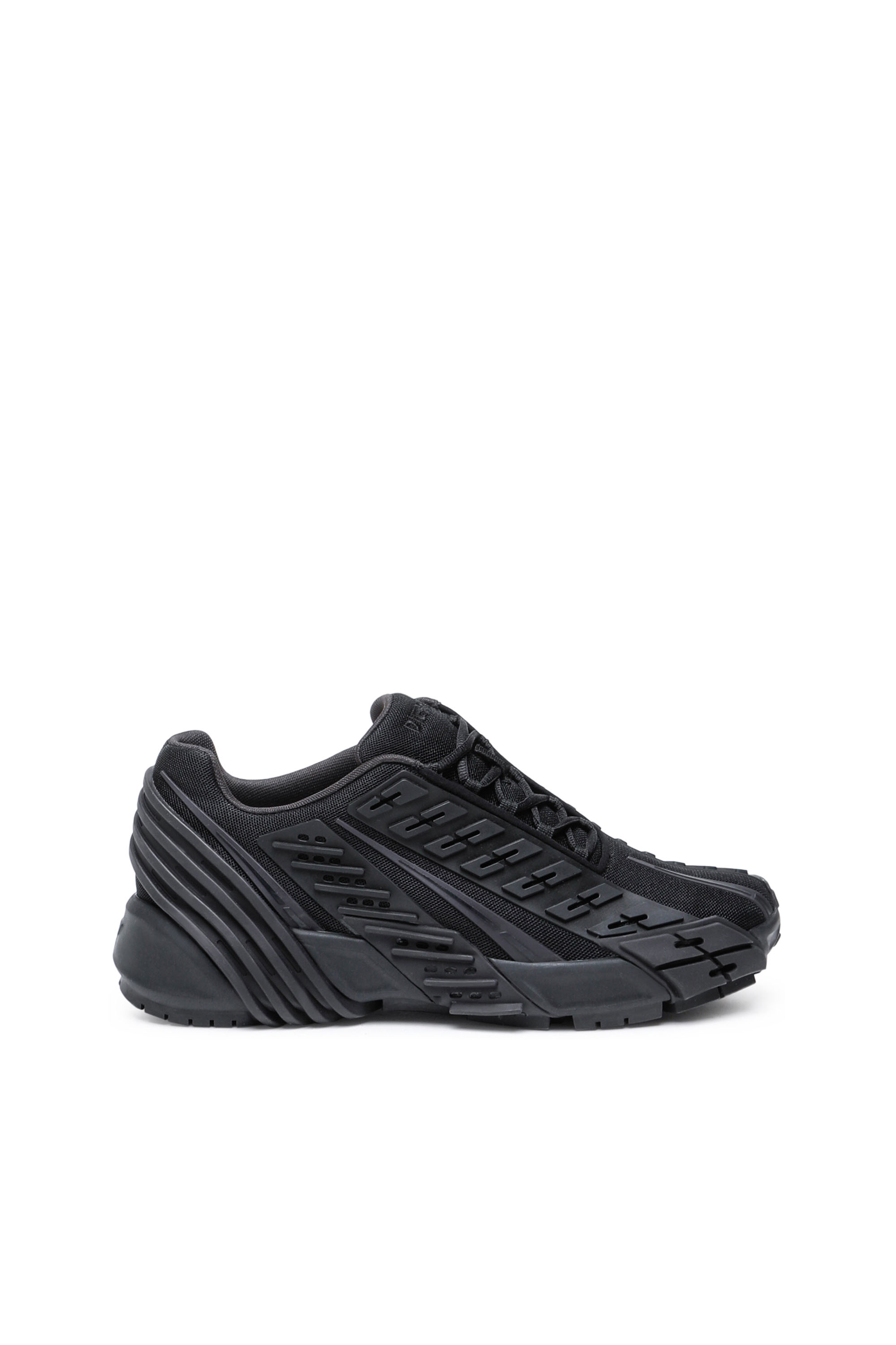 Diesel - S-PROTOTYPE LOW, Man's S-Prototype Low - Sneakers in mesh and rubber in Black - 1