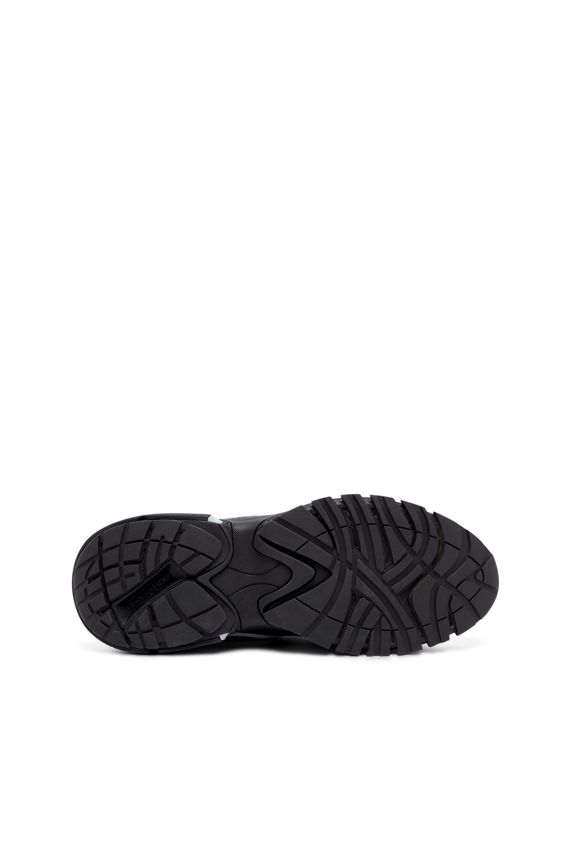 Diesel - S-SERENDIPITY PRO-X1 ZIP X, Unisex's S-Serendipity-Slip-on mesh sneakers with zip in Black/White - 4