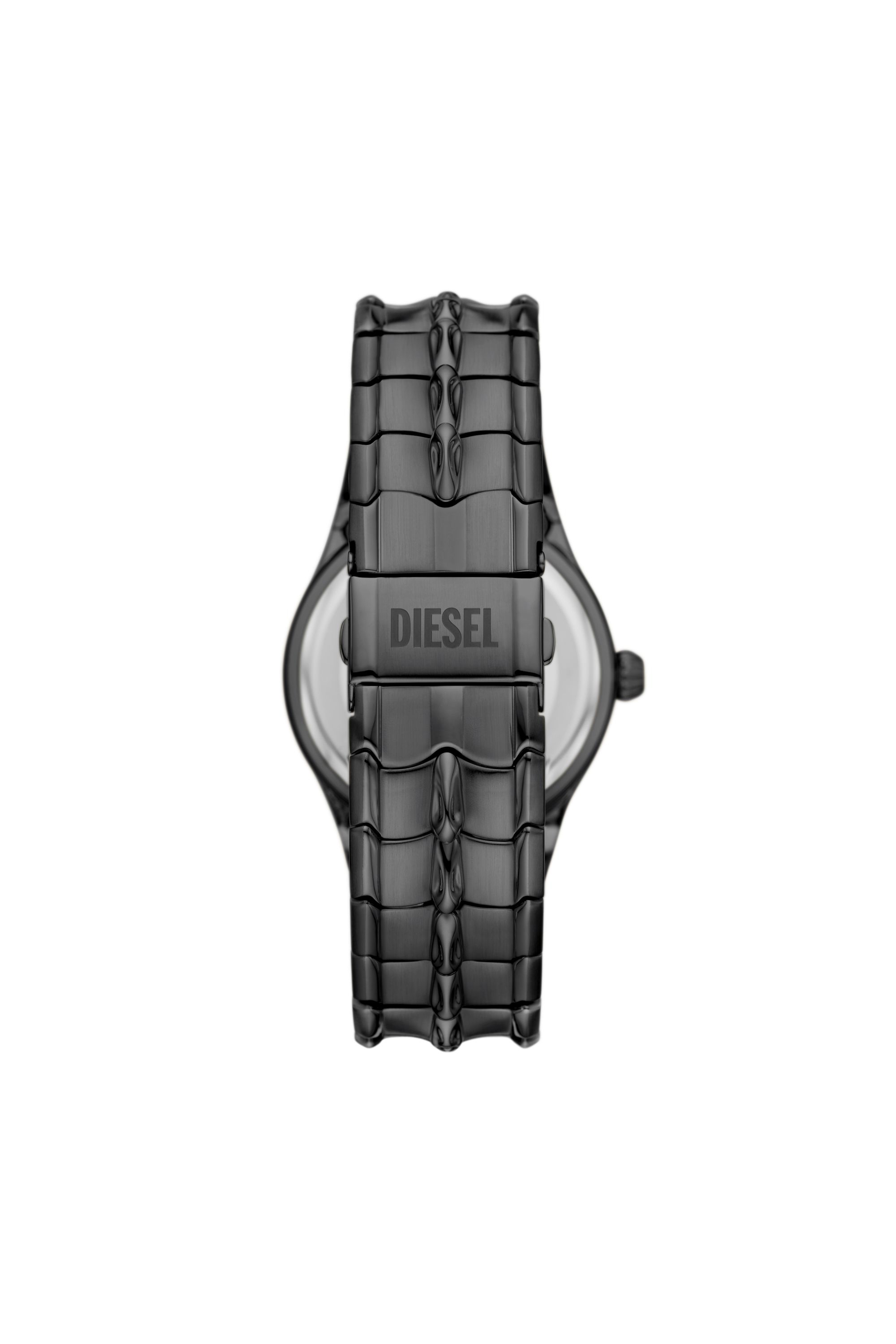 Diesel - DZ2199, Man's Vert three-hand date gunmetal stainless steel watch in Dark grey - 2