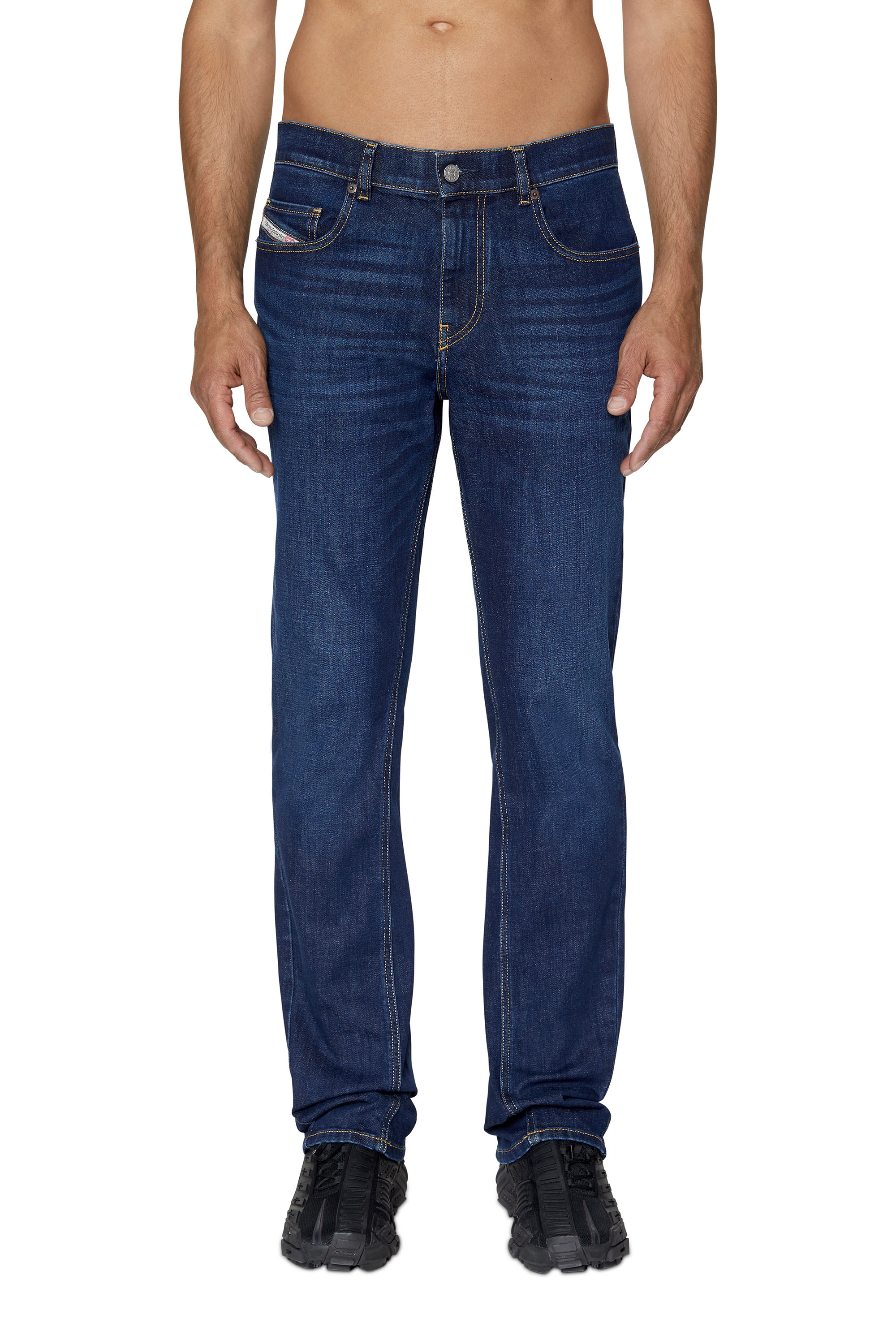 Diesel - Man's Bootcut Jeans 2021 D-Vocs 09B90, Dark Blue - 1