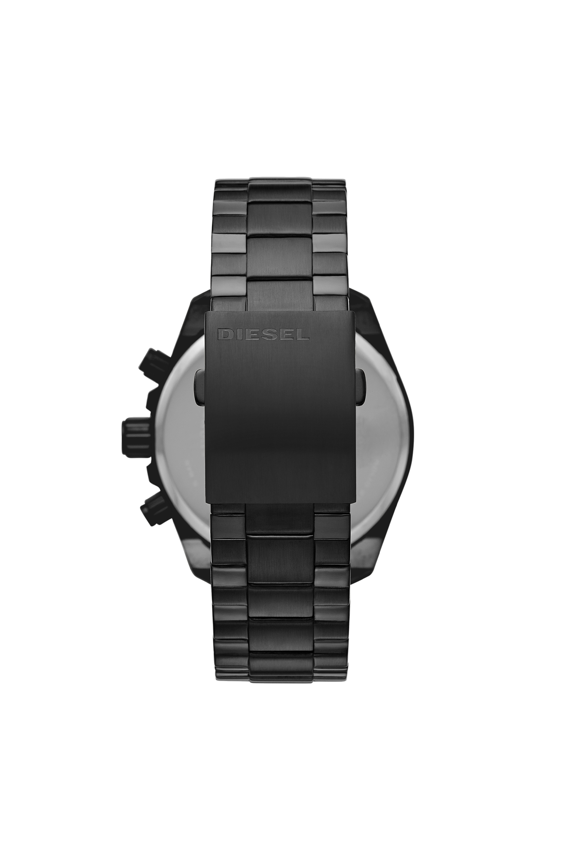 Diesel - DZ4537, Man's MS9 chronograph black stainless steel watch in Black - 2