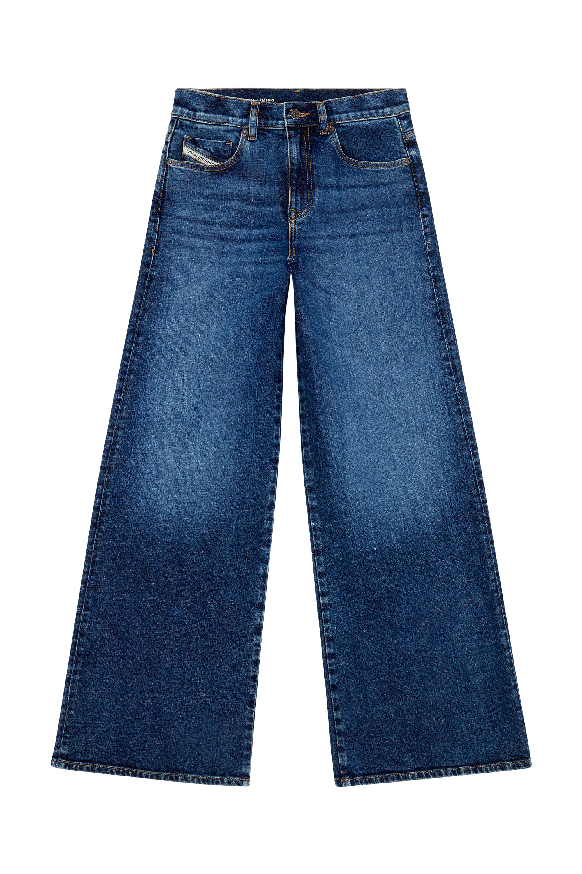Diesel - Woman's Flare Jeans 1978 D-Akemi 0PFAZ, Dark Blue - 3