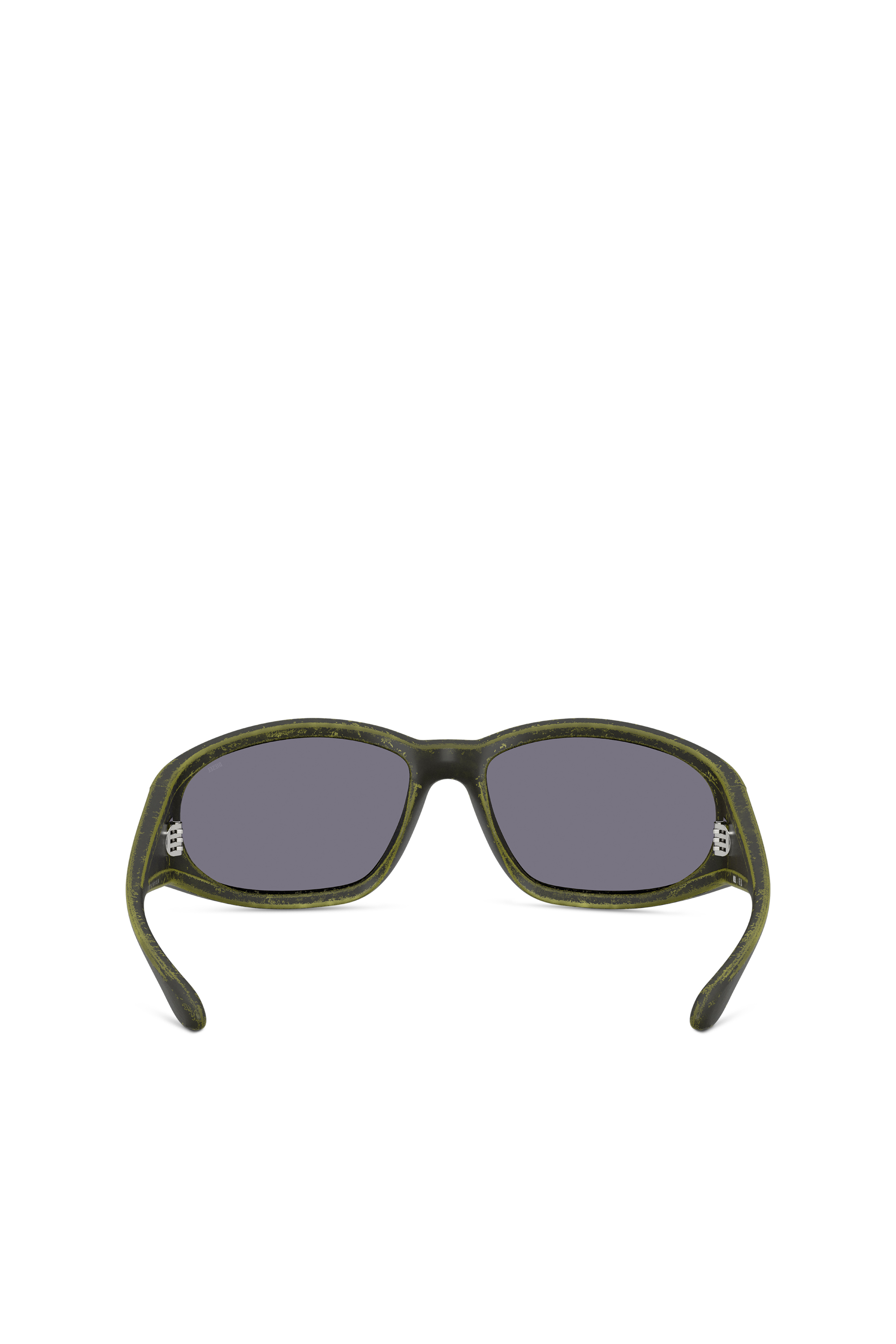 Diesel - 0DL3002, Unisex's Rectangular sunglasses in acetate in Green - 4