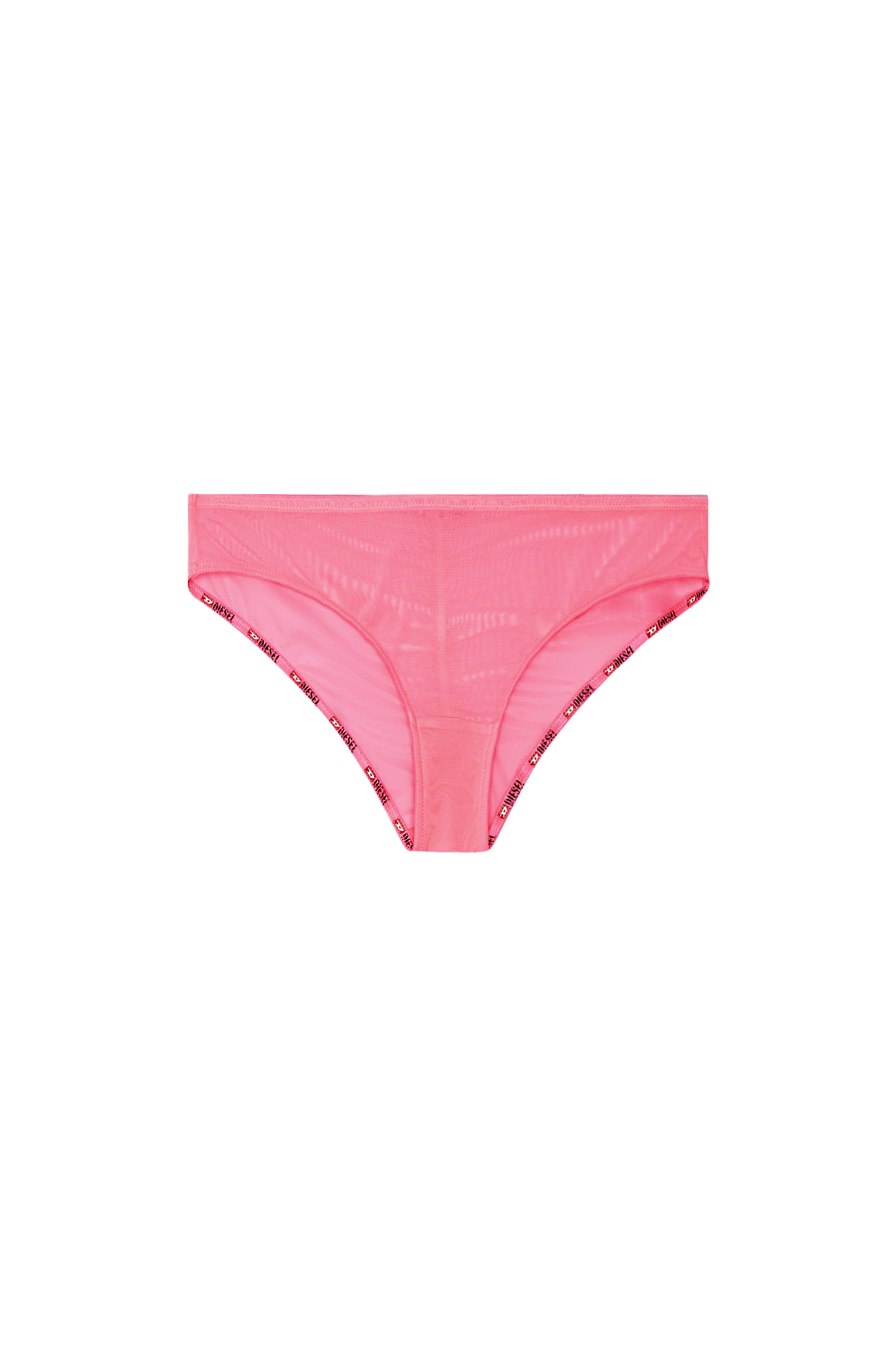 Diesel - UFPN-BONITAS-X, Woman's Hipster briefs in stretchy mesh in Pink - 4