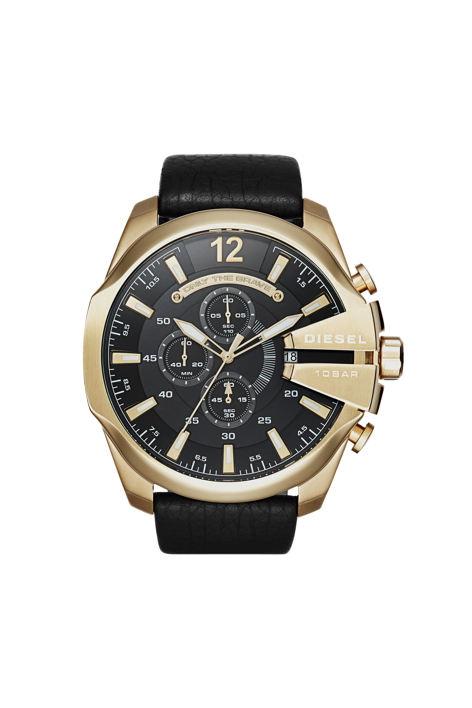 Diesel - DZ4344 MEGA CHIEF, Man's Quartz analog watch in Black - 1
