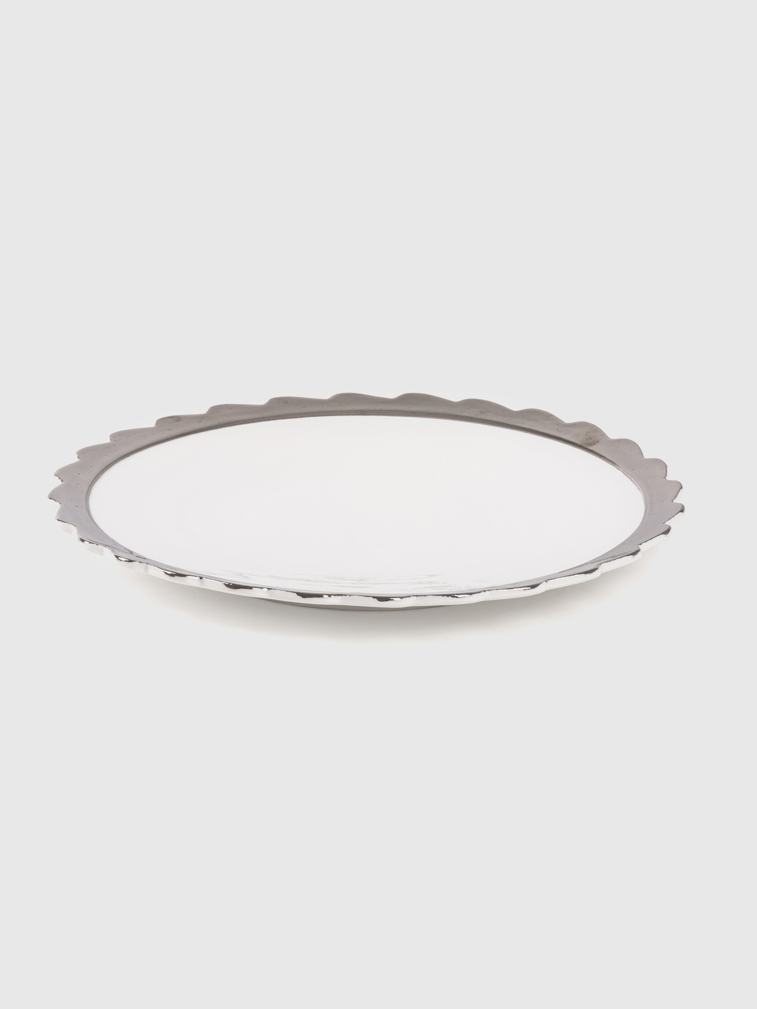 Diesel - 10992SIL MACHINE, Unisex's Porcelain dinner plate in White - 2