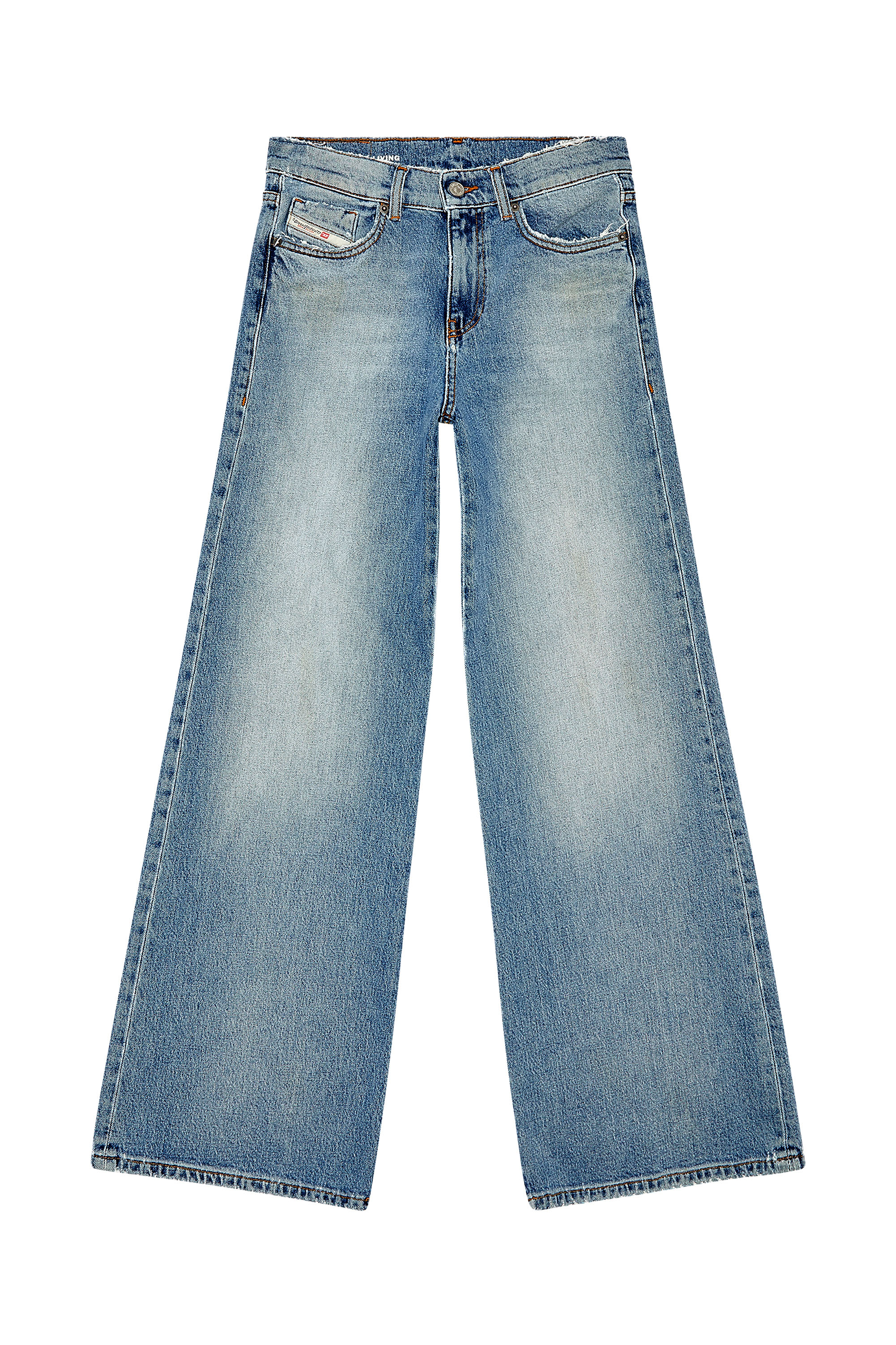 Diesel - Woman's Flare Jeans 1978 D-Akemi 0DQAD, Light Blue - 3
