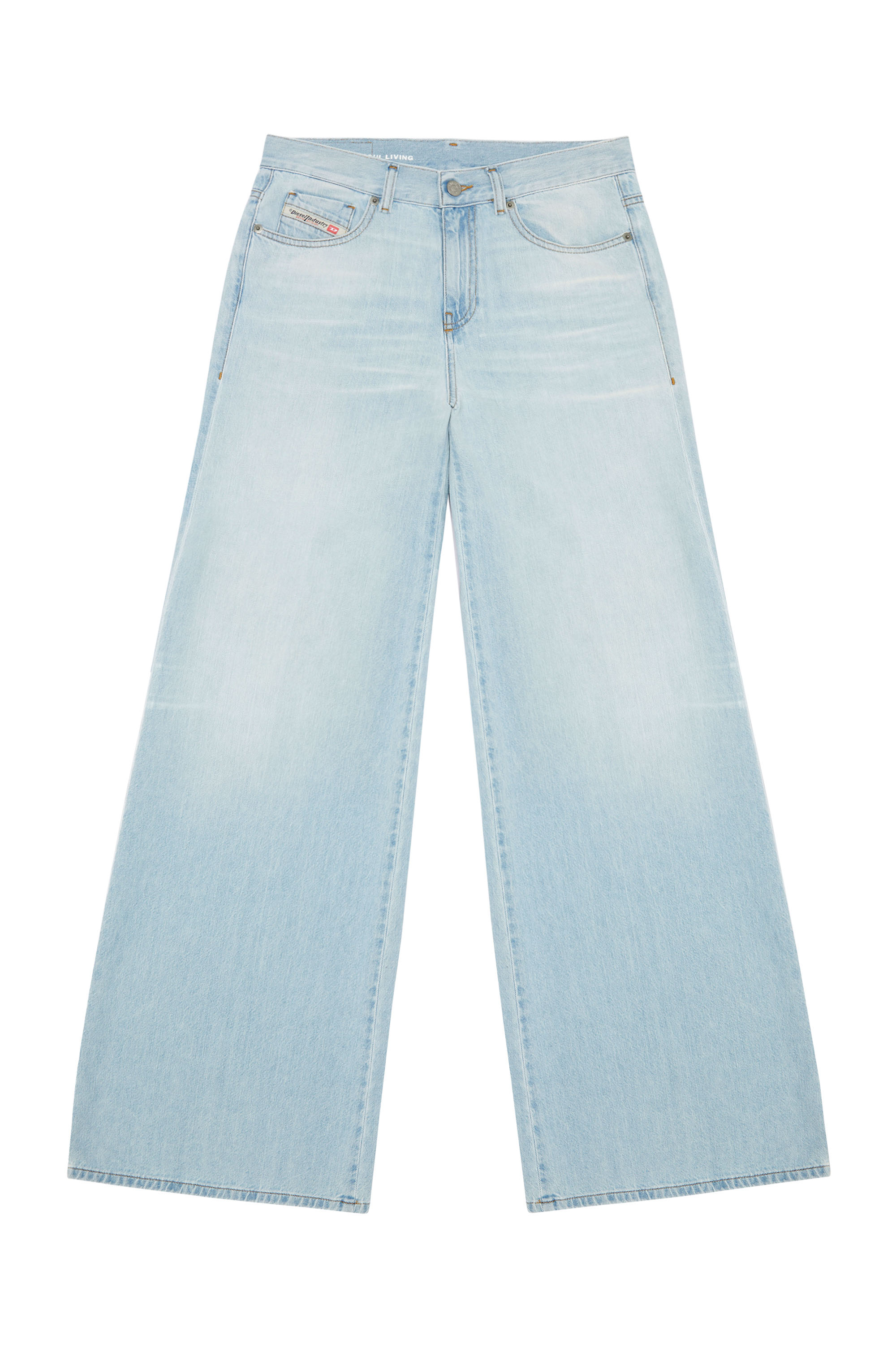 Diesel - Woman's Bootcut and Flare Jeans 1978 D-Akemi 068ES, Light Blue - 3