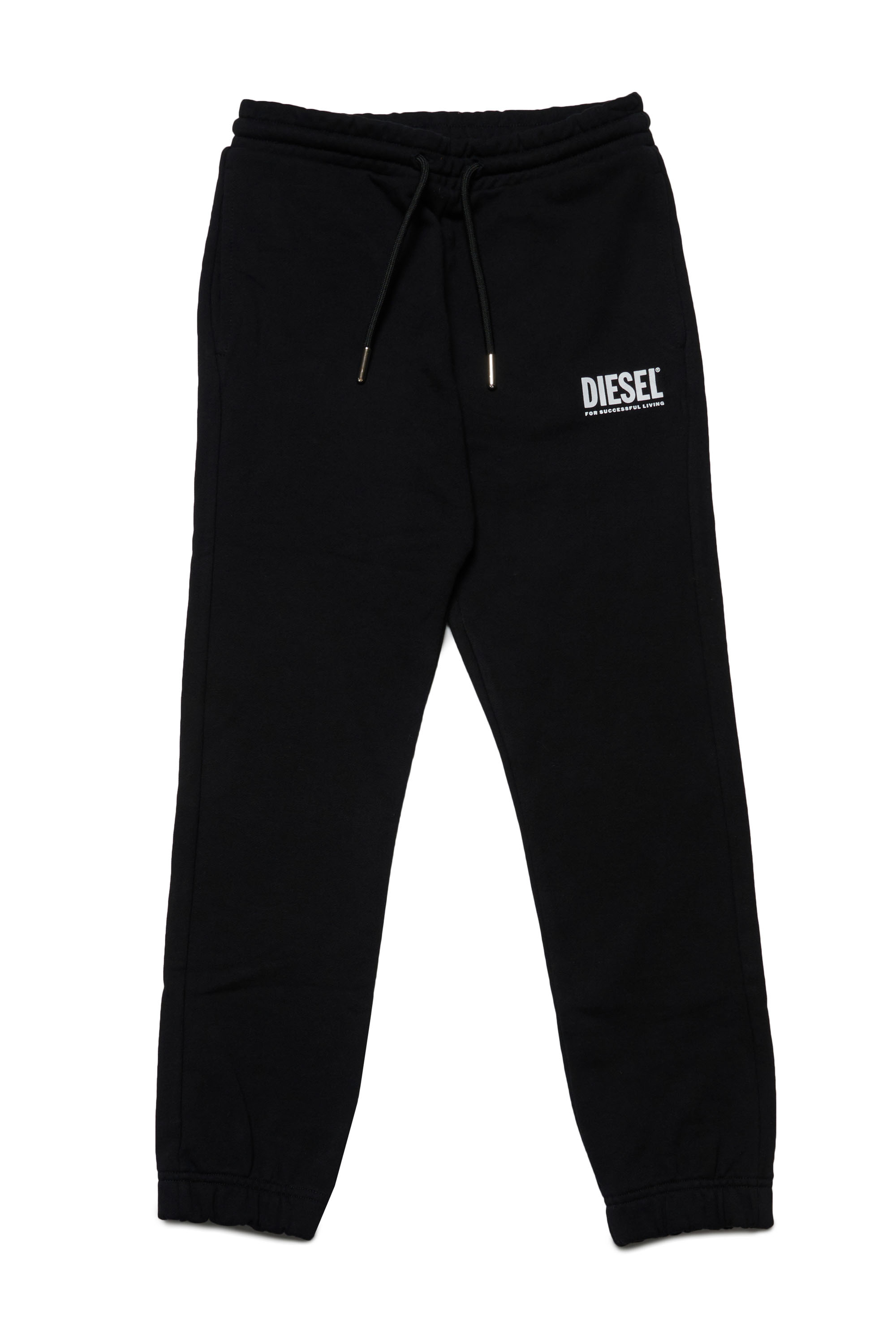 Diesel - LPENSIU DI, Unisex's Sweatpants with logo print in Black - 1
