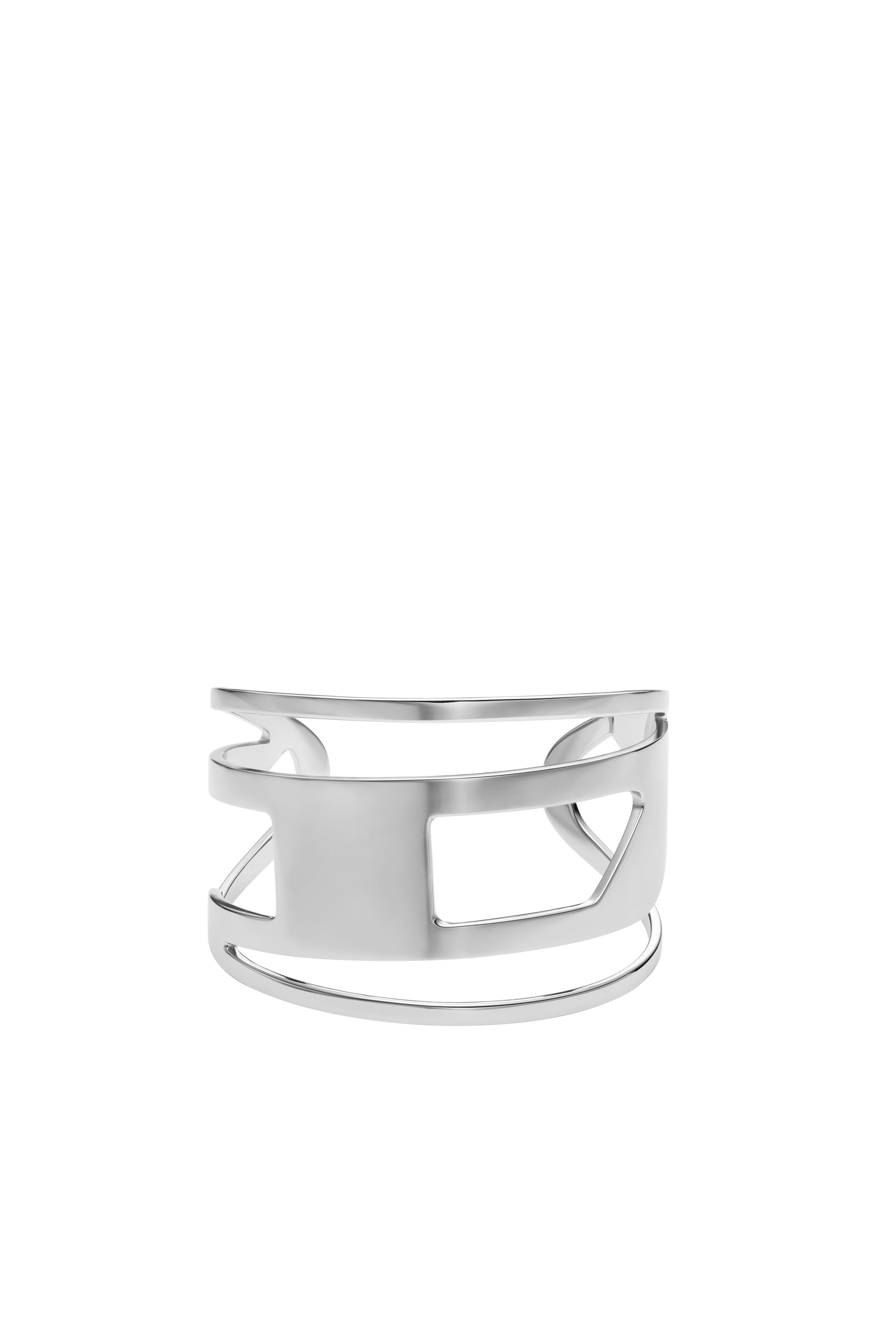 Diesel - DX1480, Unisex's Stainless steel cuff bracelet in Silver - 1
