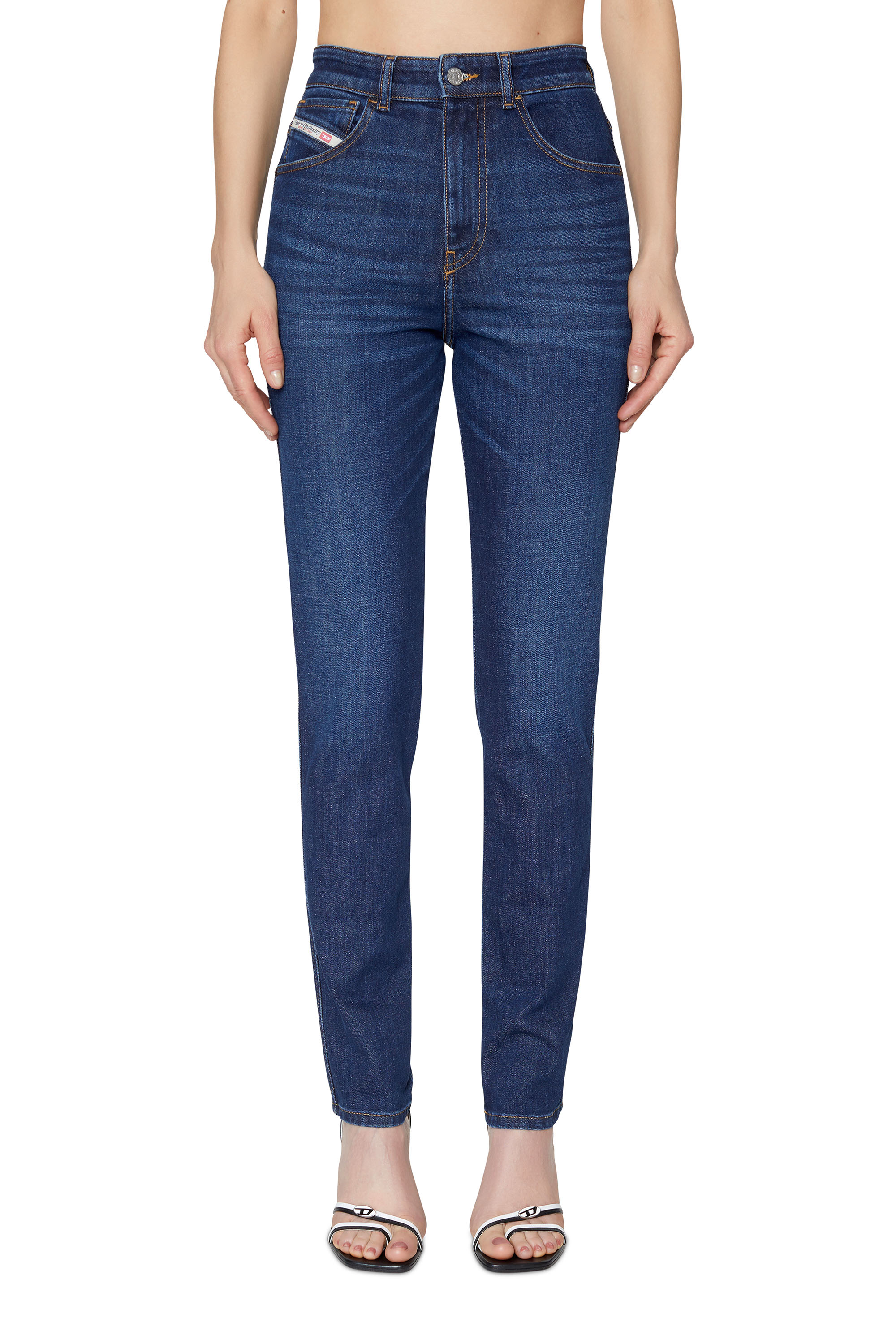 Diesel - Straight Jeans 1994 09B90, Woman's Straight Jeans - 1994 in Dark Blue - 1