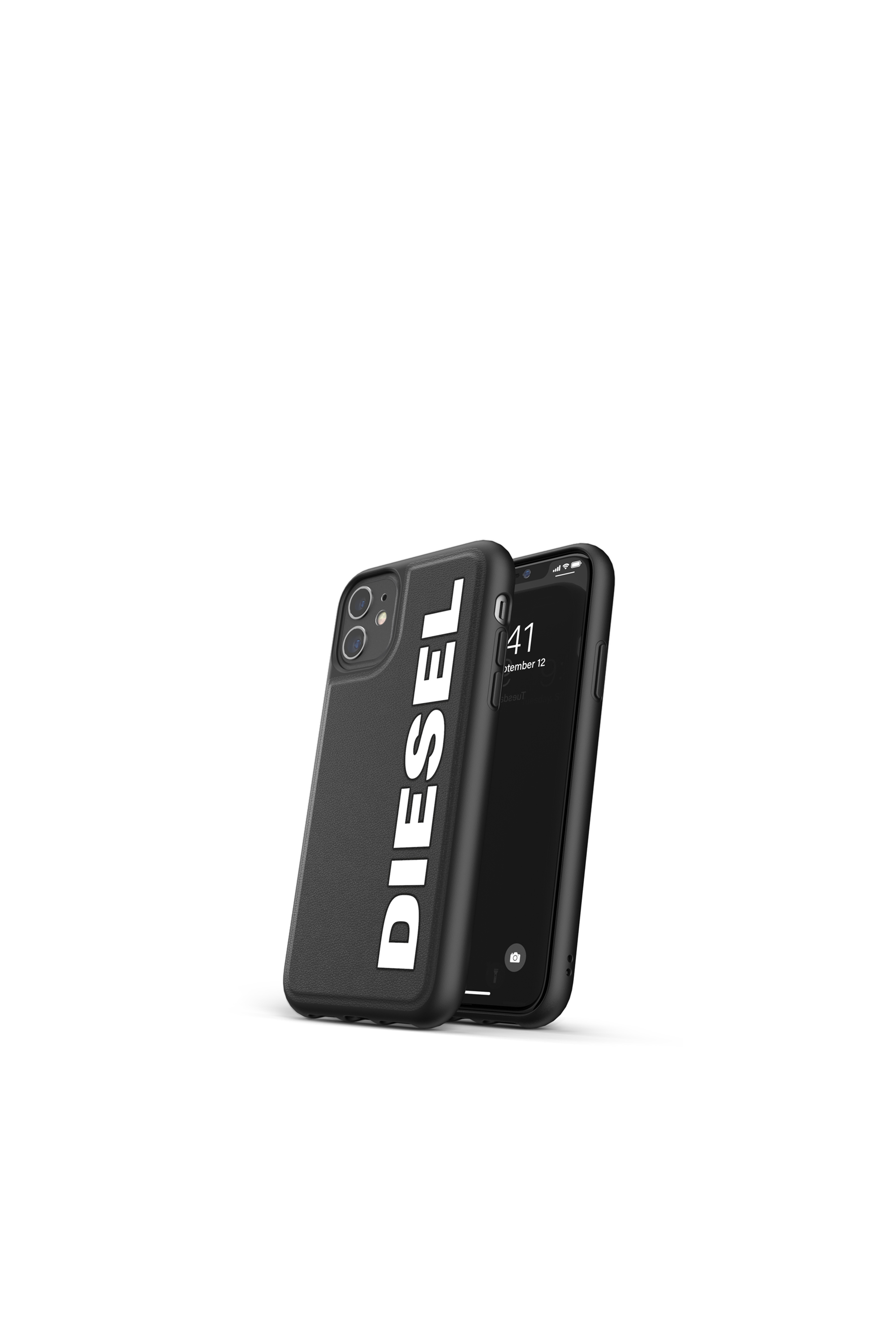 Diesel - 41981 STANDARD CASE, Unisex's Core Moulded Case for iPhone 11 in Black - 3