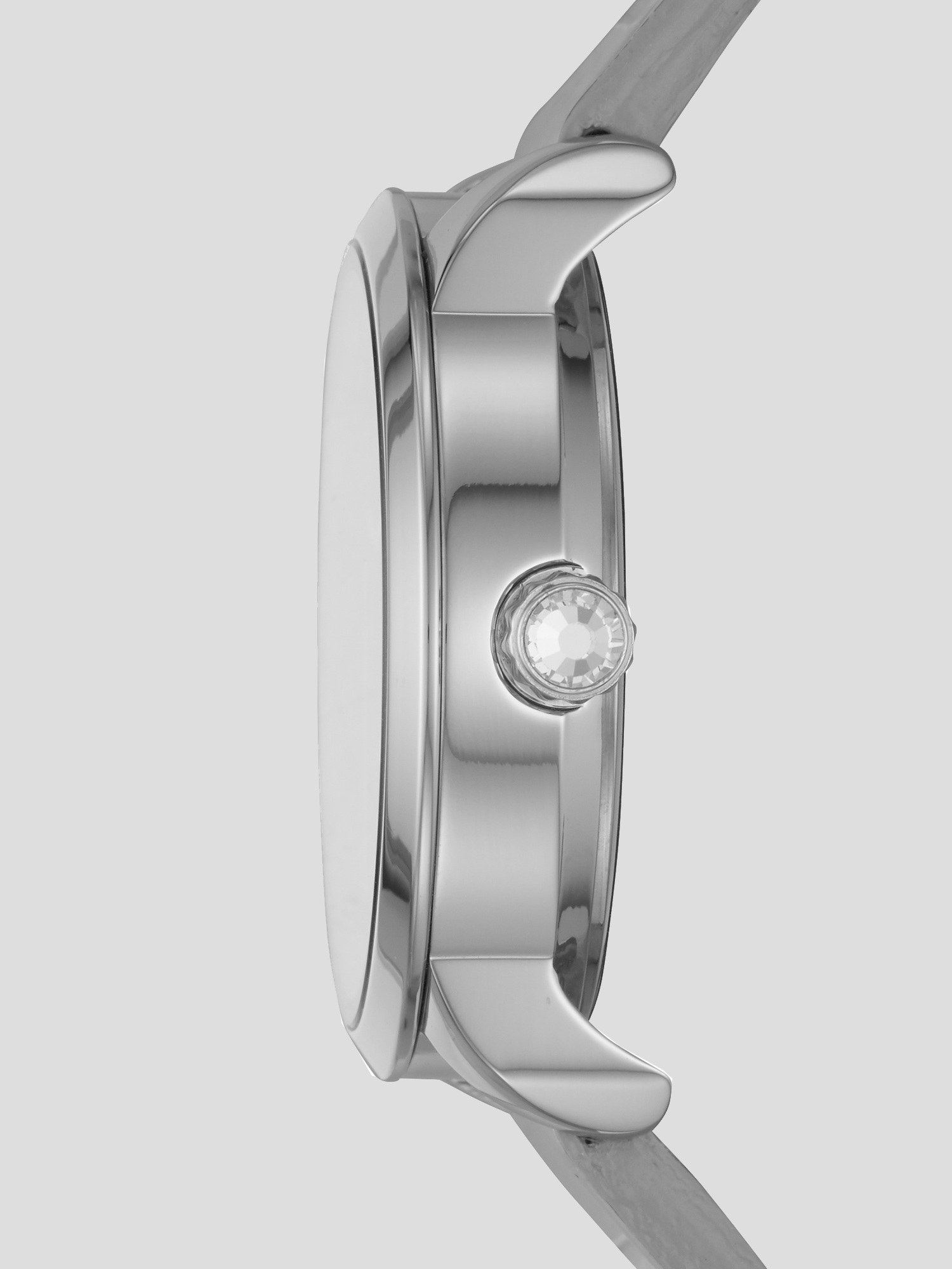 Diesel - DZ5582, Woman's Flare Rocks silver leather watch in Silver - 2