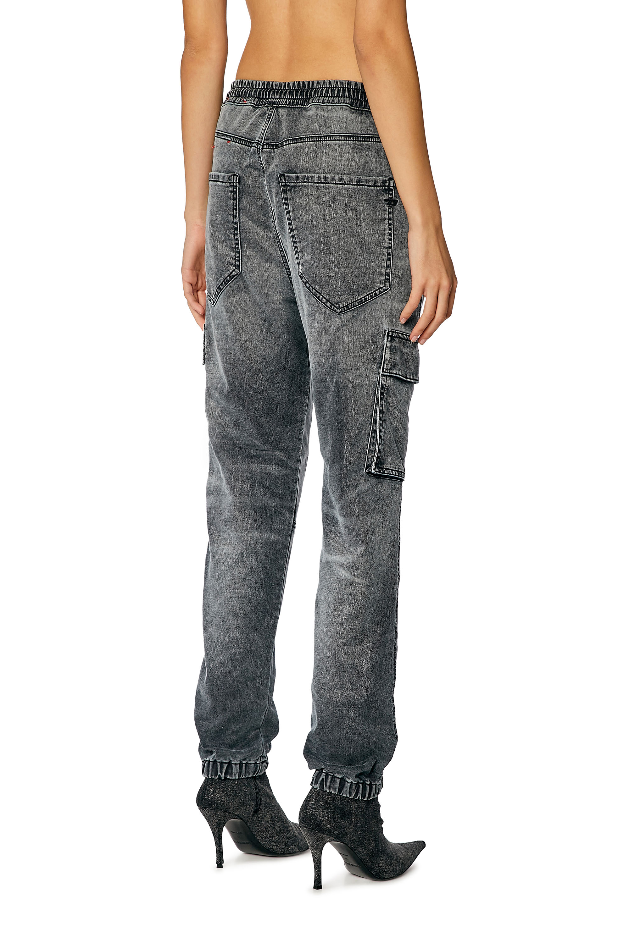 Diesel - Woman's Regular 2051 D-Ursy Joggjeans® 068HP, Grey - 4