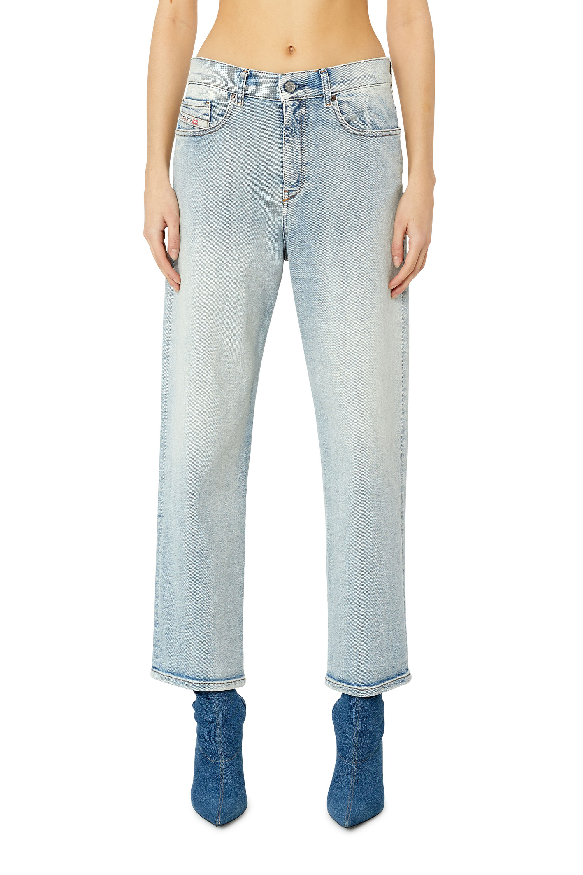 Diesel - Woman's Boyfriend Jeans 2016 D-Air 9C08L, Light Blue - 1